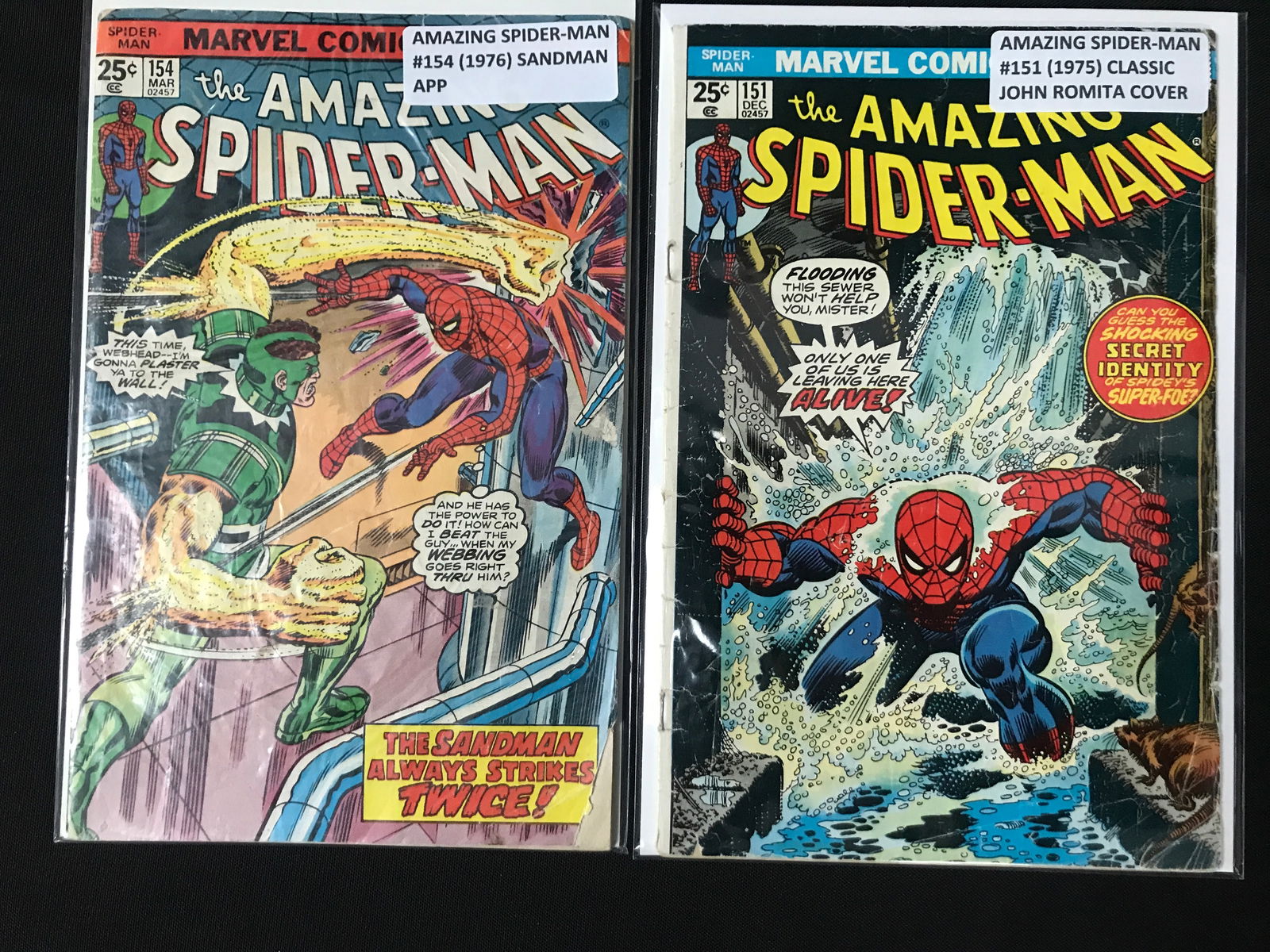 LOT OF 2 SPIDERMAN COMICS (MARVEL COMICS) (1 of 1)