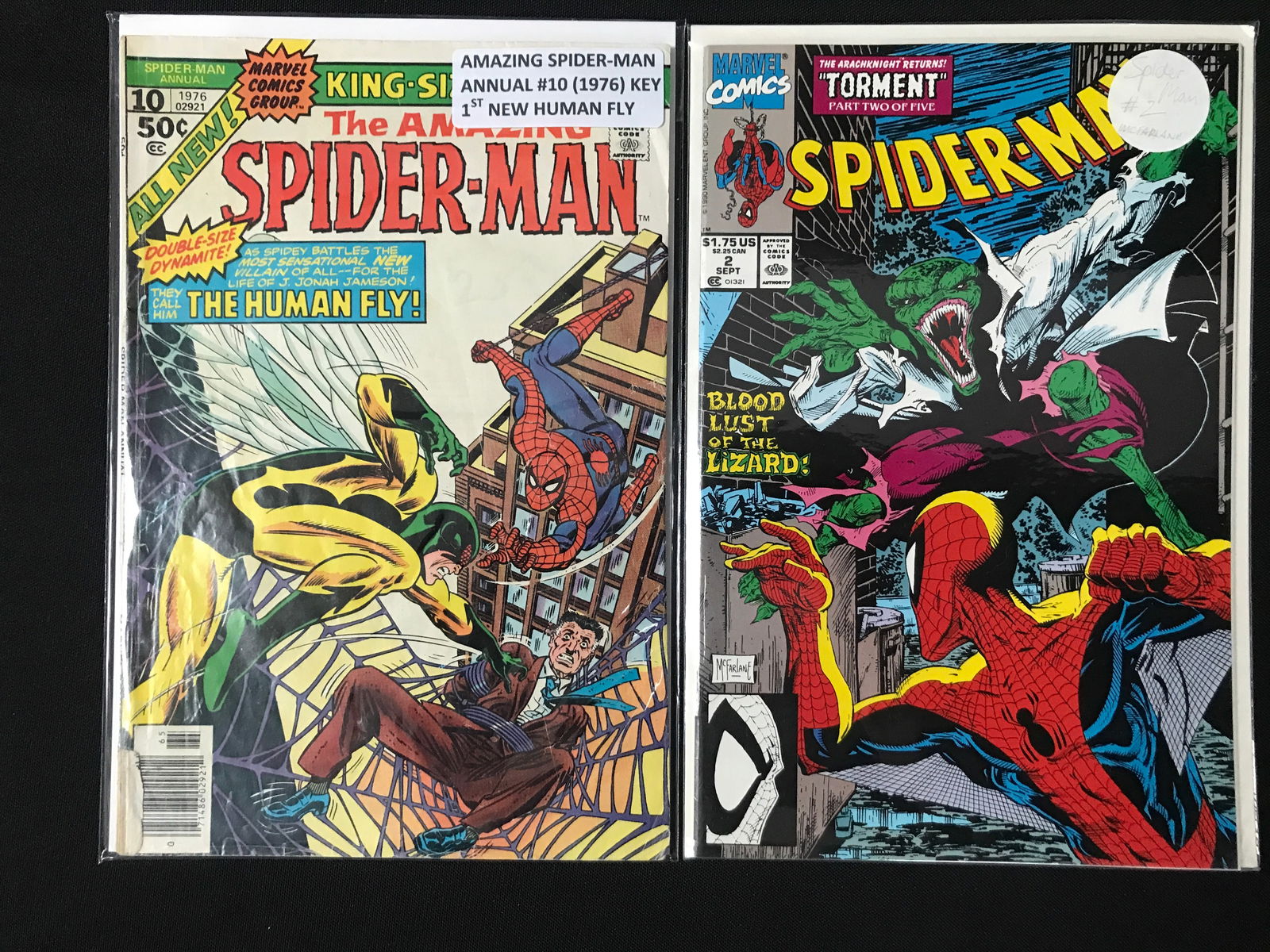 LOT OF 2 SPIDERMAN COMICS (MARVEL COMICS) (1 of 1)
