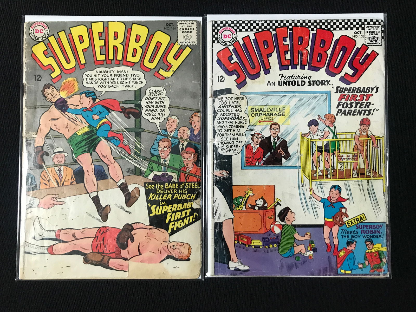 LOT OF 2 SUPERBOY COMICS (DC COMICS) (1 of 1)