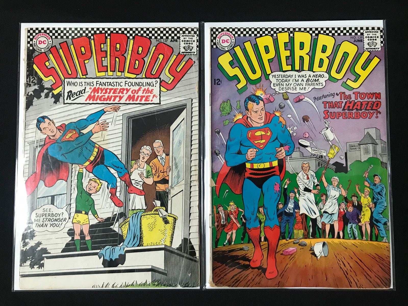 LOT OF 2 SUPERBOY COMICS (DC COMICS) (1 of 1)