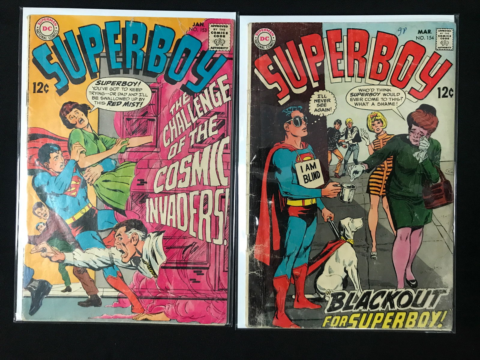 LOT OF 2 SUPERBOY COMICS (DC COMICS) (1 of 1)