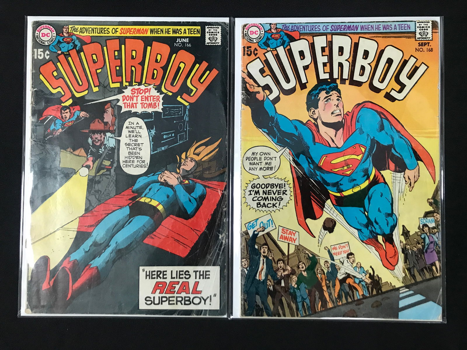 LOT OF 2 SUPERBOY COMICS (DC COMICS) (1 of 1)