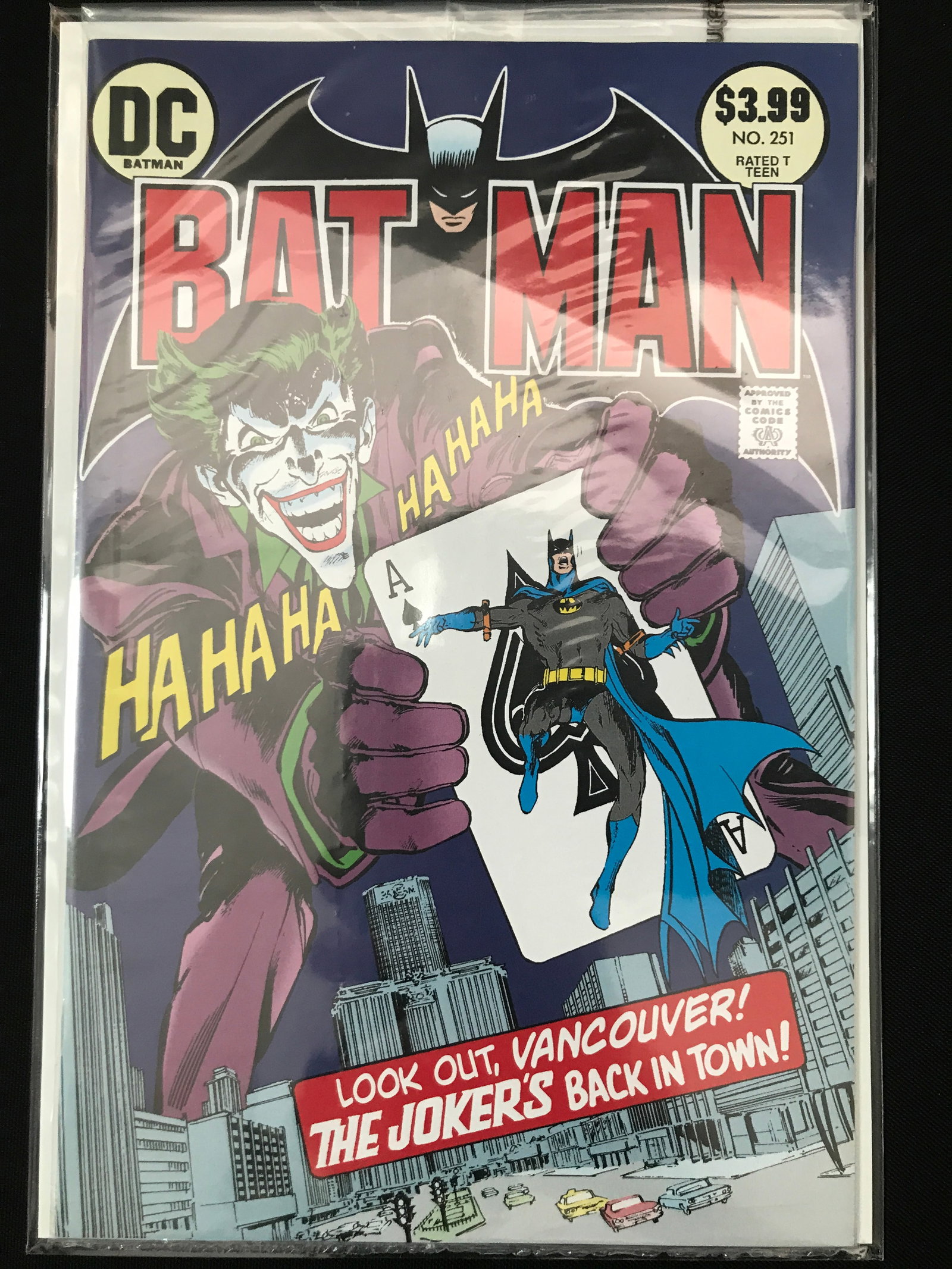 DC COMICS NO.251 BATMAN: Prices are in Canadian dollars