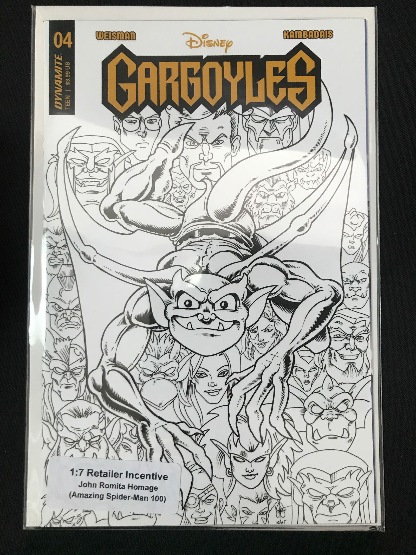 DYNAMITE COMICS NO.4 GARGOYLES (1 of 1)