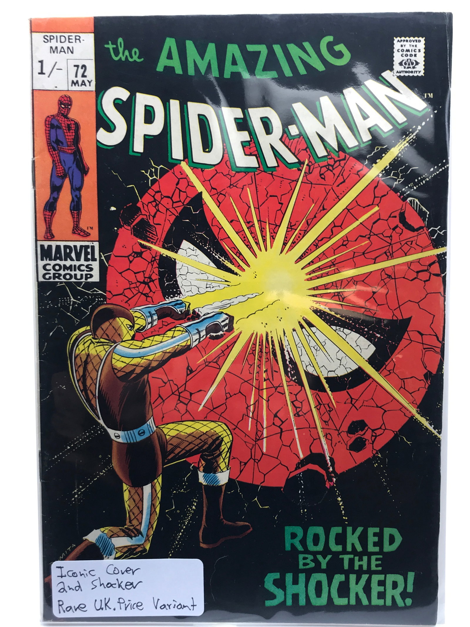 MARVEL COMICS THE AMAZING SPIDER-MAN NO.72: Prices are in Canadian dollars