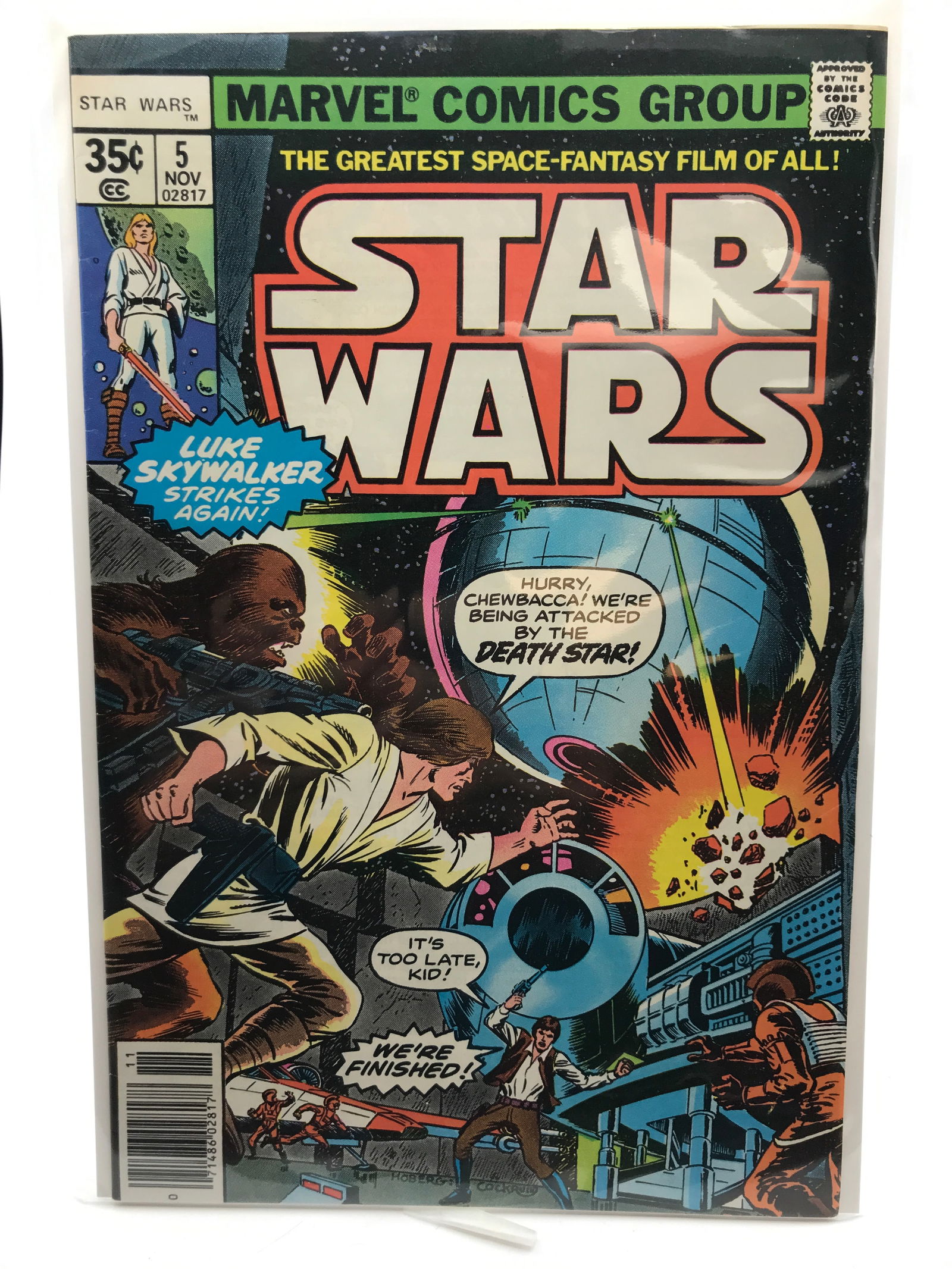 MARVEL COMICS STAR WARS NO.5 (1 of 1)