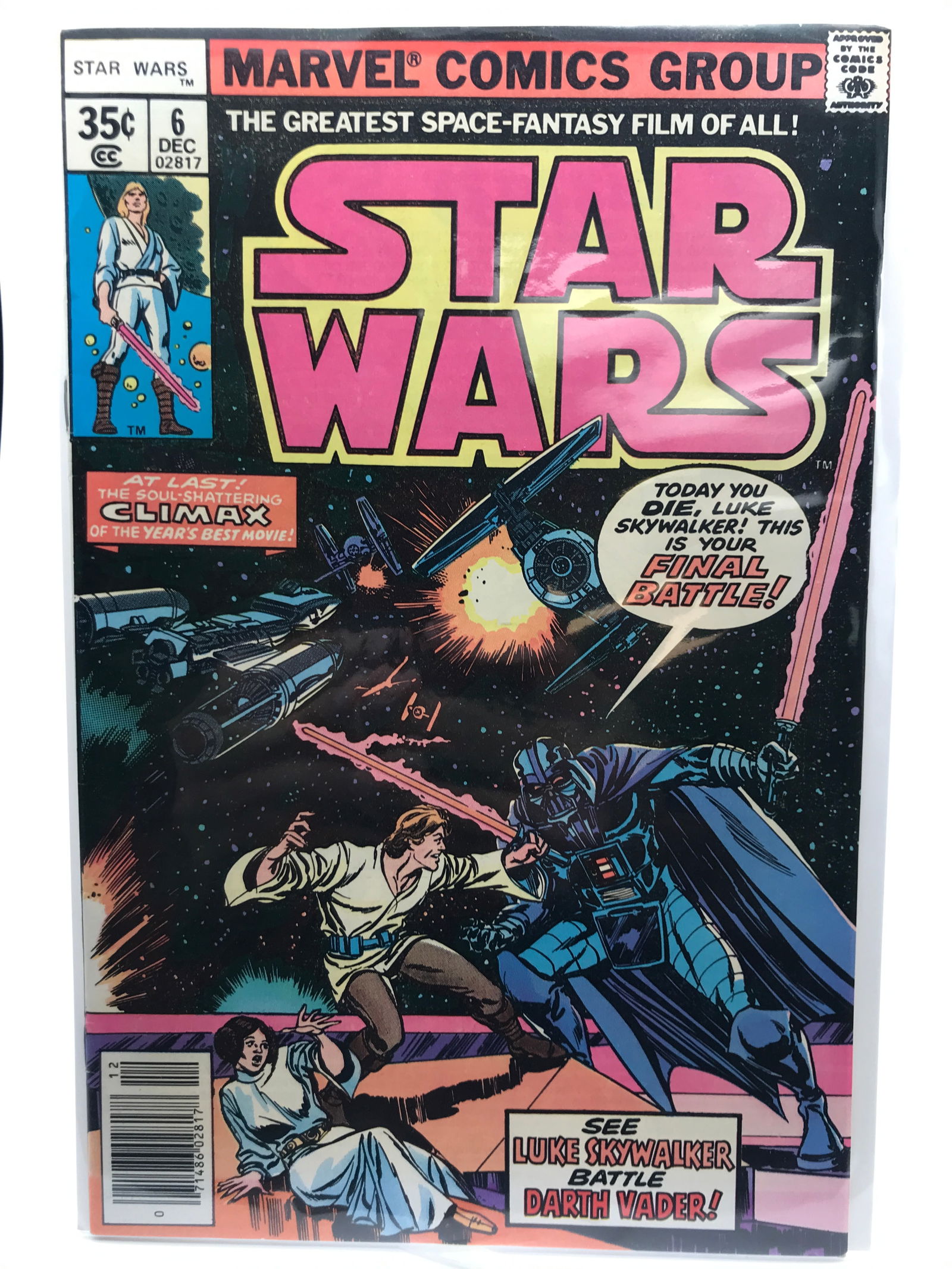 MARVEL COMICS STAR WARS NO.6 (1 of 1)