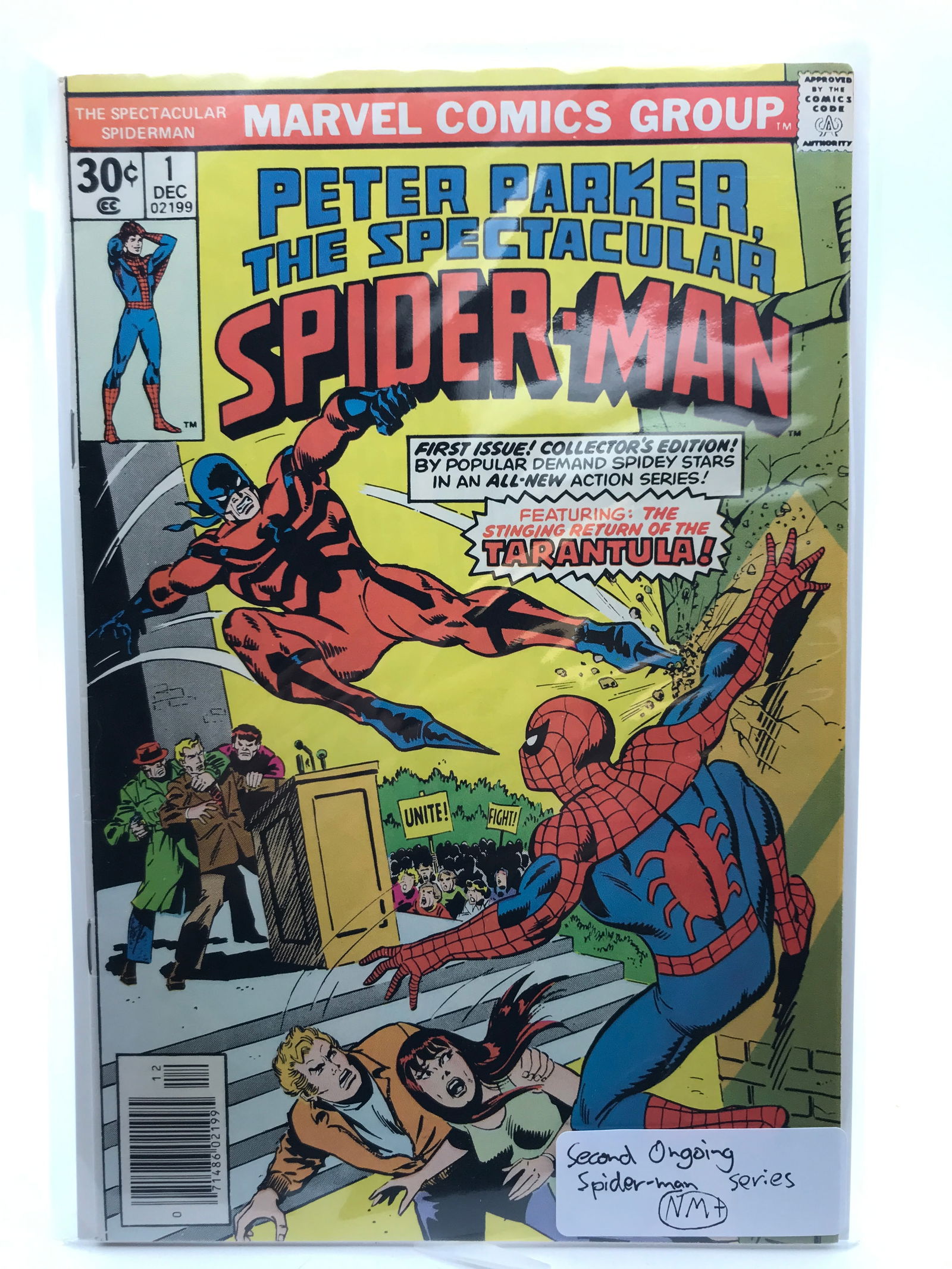 MARVEL COMICS PETER PARKER AND THE SPECTACULAR SPIDER-MAN NO.1 (1 of 1)