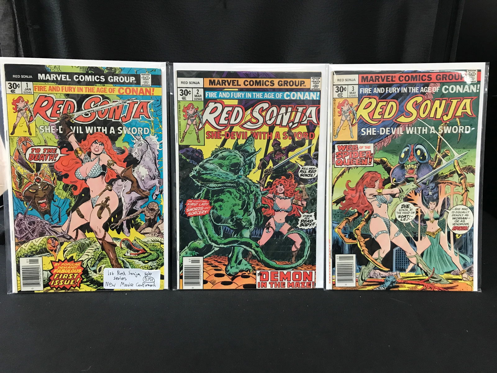 MARVEL COMICS RED SONJA NO.1 2 3 (1 of 1)