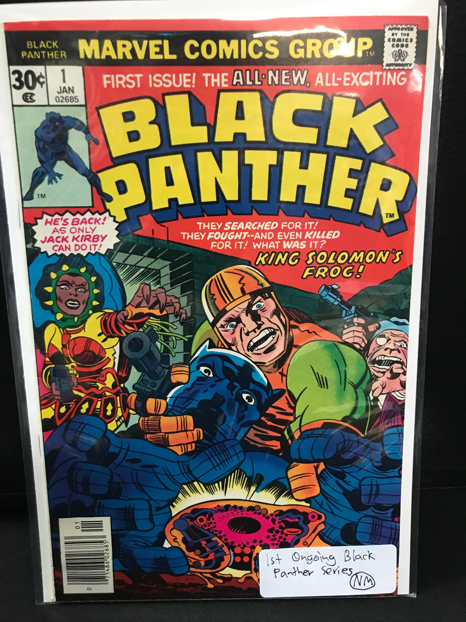 MARVEL COMICS NO.1 BLACK PANTHER (1 of 1)