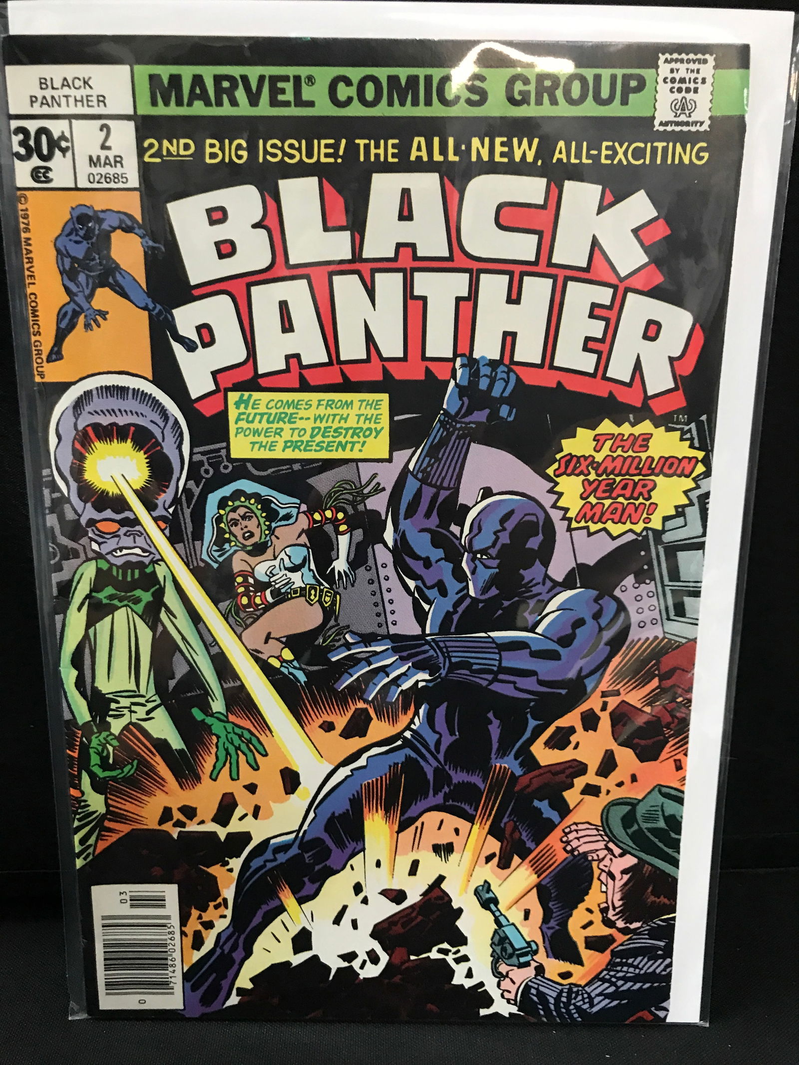 MARVEL COMICS NO.2 BLACK PANTHER (1 of 1)