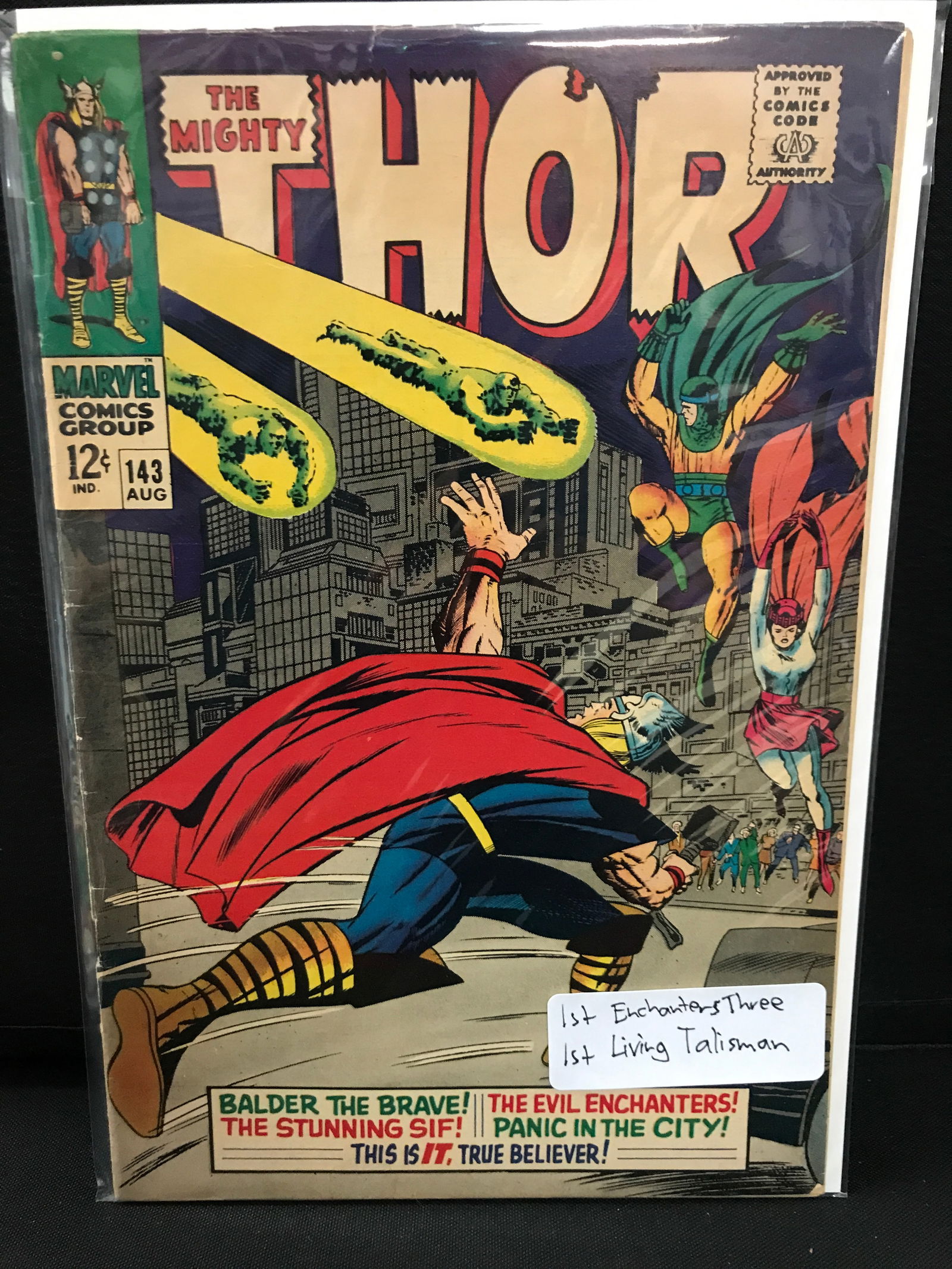 MARVEL COMICS NO.143 THE MIGHTY THOR (1 of 1)