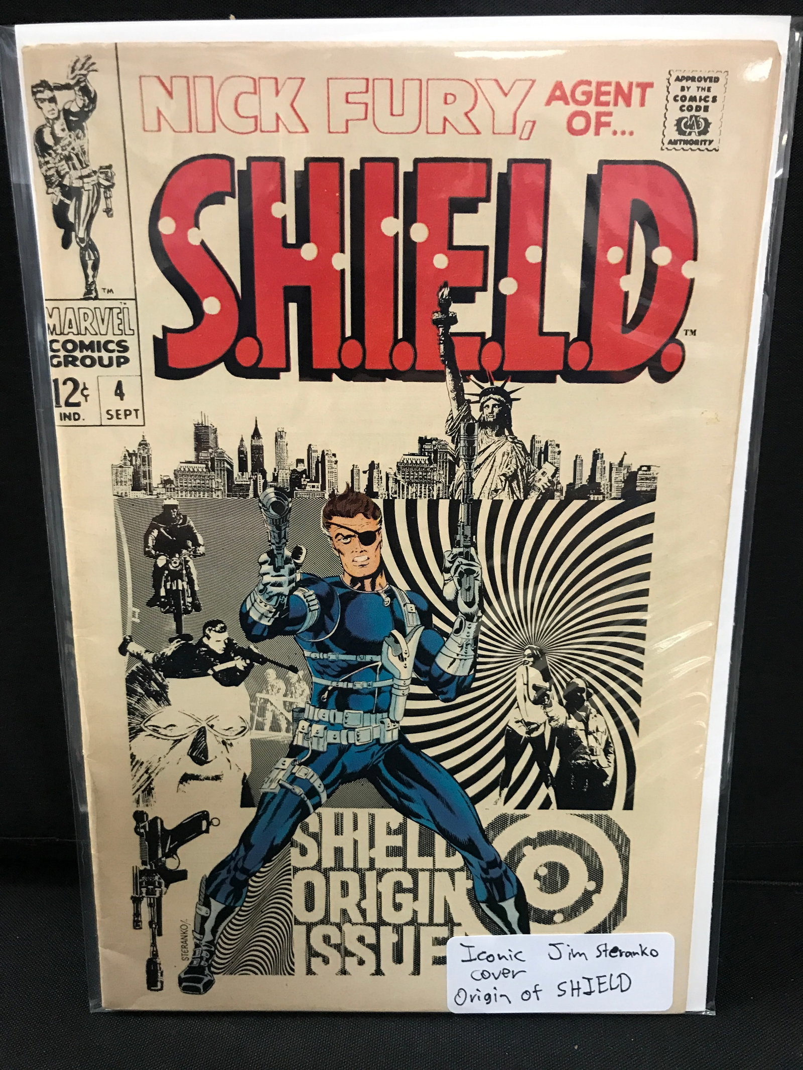 MARVEL COMICS NO.4 NICK FURY AGENT OF S.H.I.E.L.D.: Prices are in Canadian Dollars