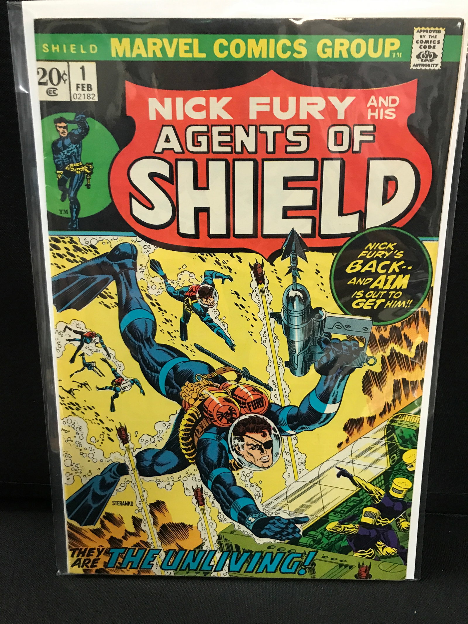 MARVEL COMICS NO.1 NICK FURY AGENT OF S.H.I.E.L.D.: Prices are in Canadian Dollars