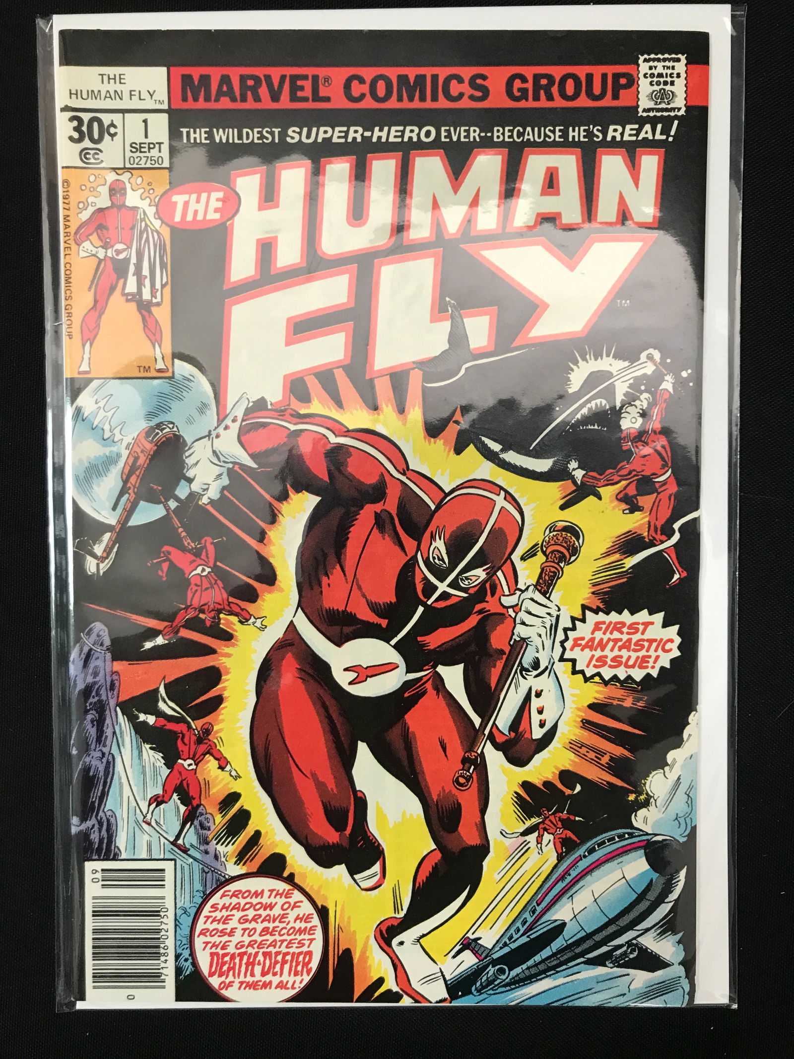 MARVEL COMICS NO.1 THE HUMAN FLY (1 of 1)