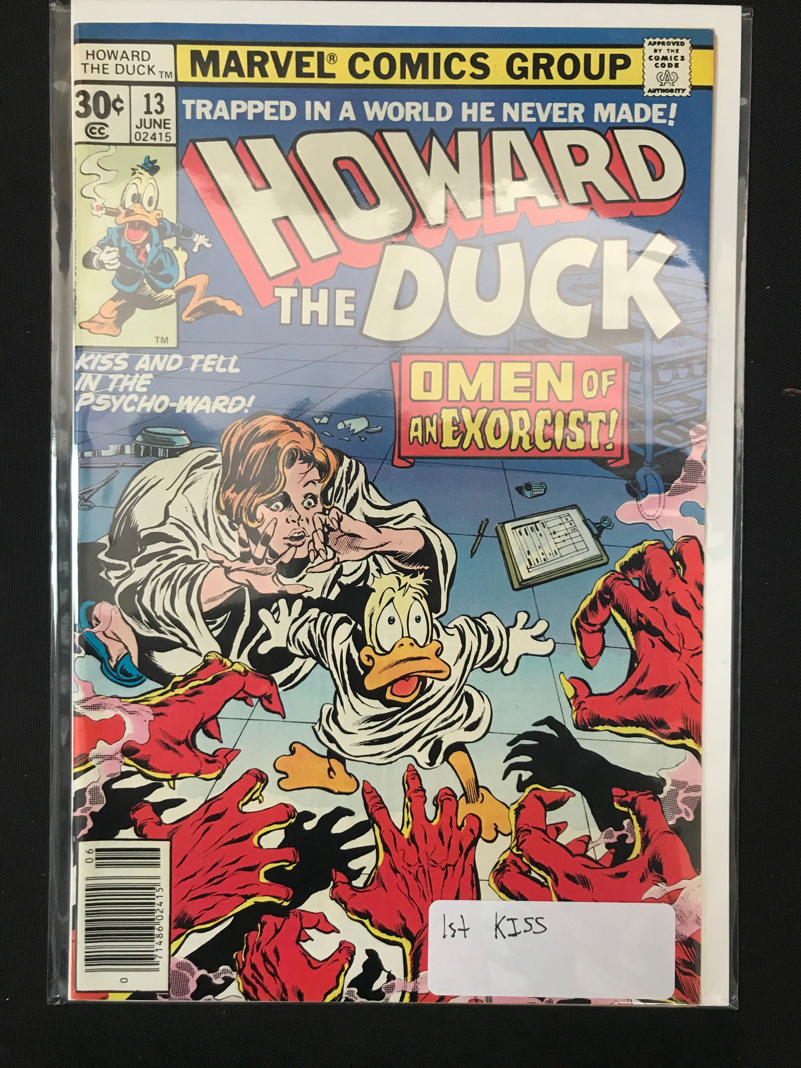 MARVEL COMICS NO.13 HOWARD THE DUCK (1 of 1)