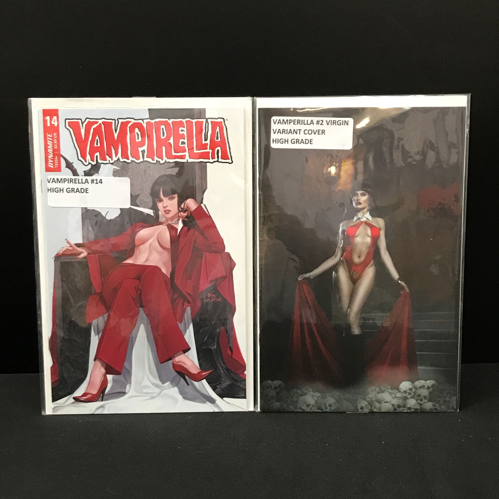 LOT OF 2 VAMPIRELLA COMICS - DYNAMITE COMICS (1 of 1)