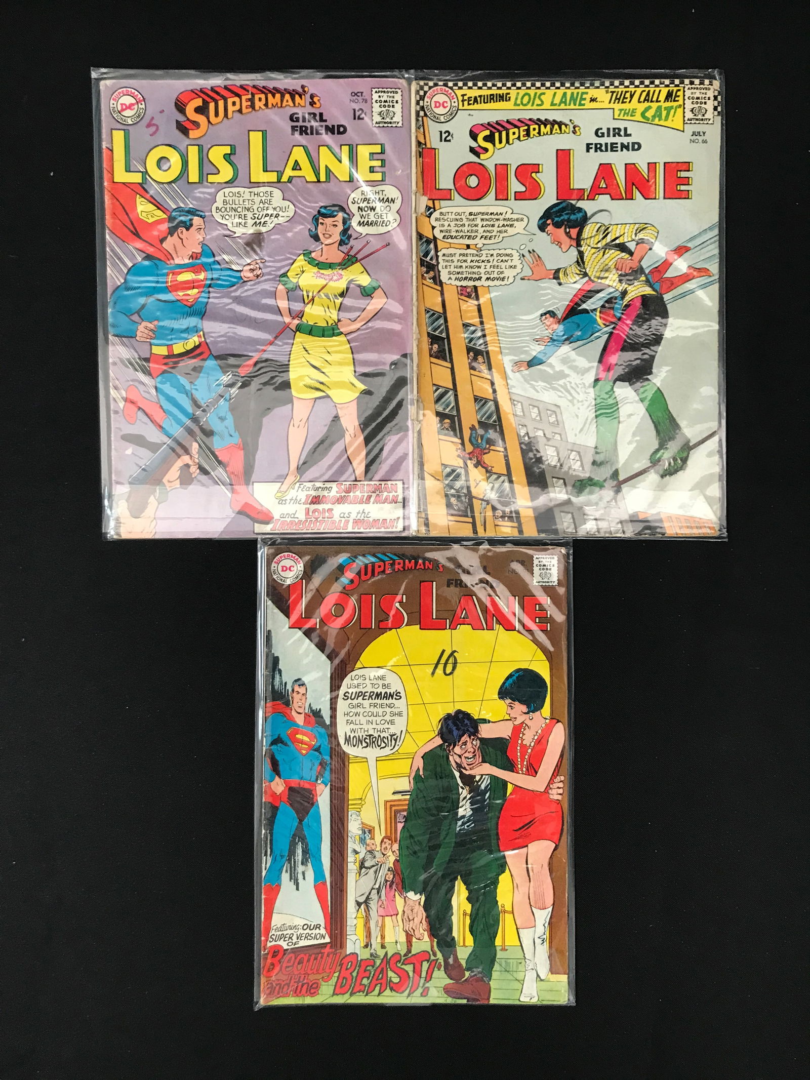 LOT OF 3 LOIS LANE COMICS - DC COMICS (1 of 1)