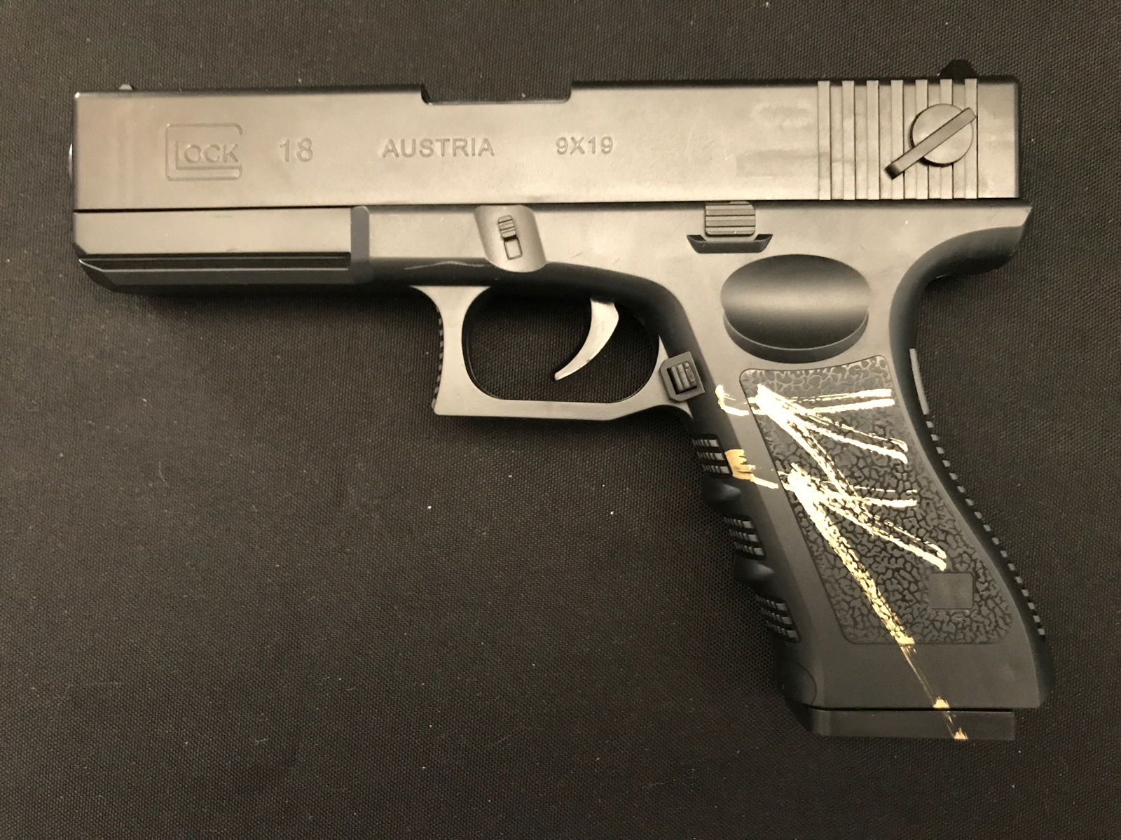 KEANU REEVES SIGNED JOHN WICK PROP GUN - KB COA: Prices are in Canadian dollars