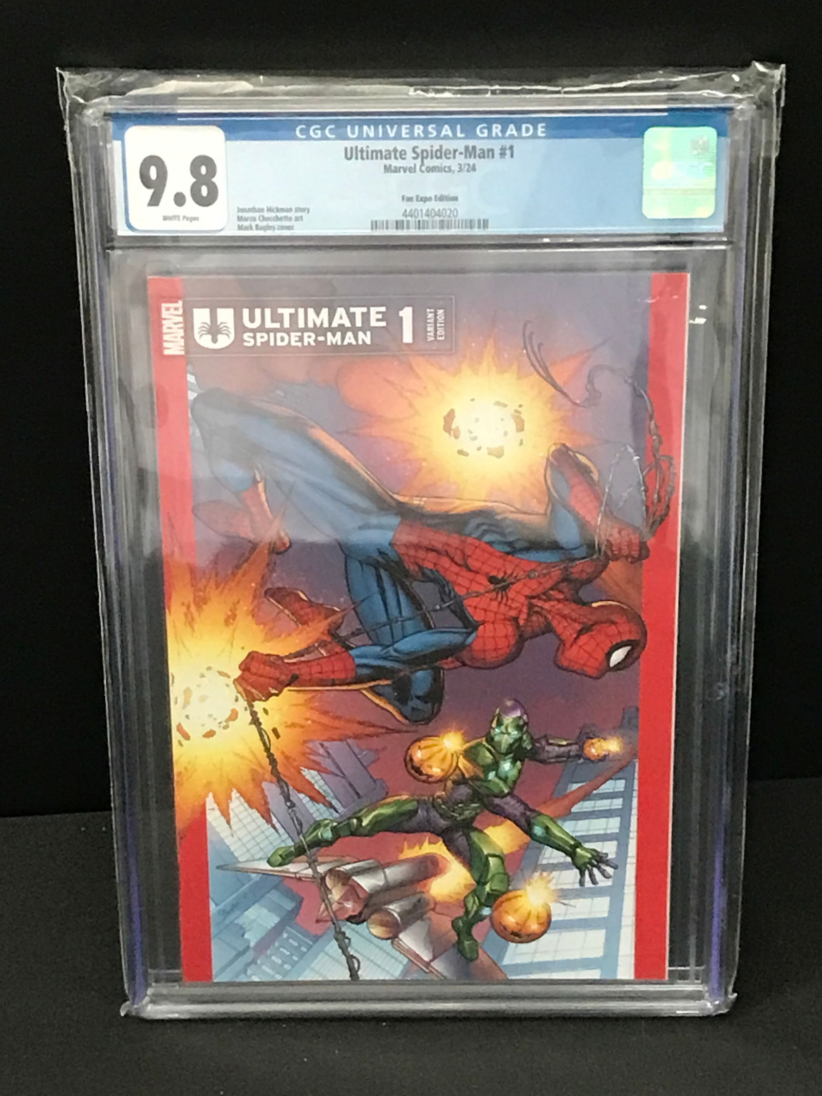 ULTIMATE SPIDERMAN #1 - MARVEL COMICS #1 - CGC GRADE 9.8 (1 of 1)