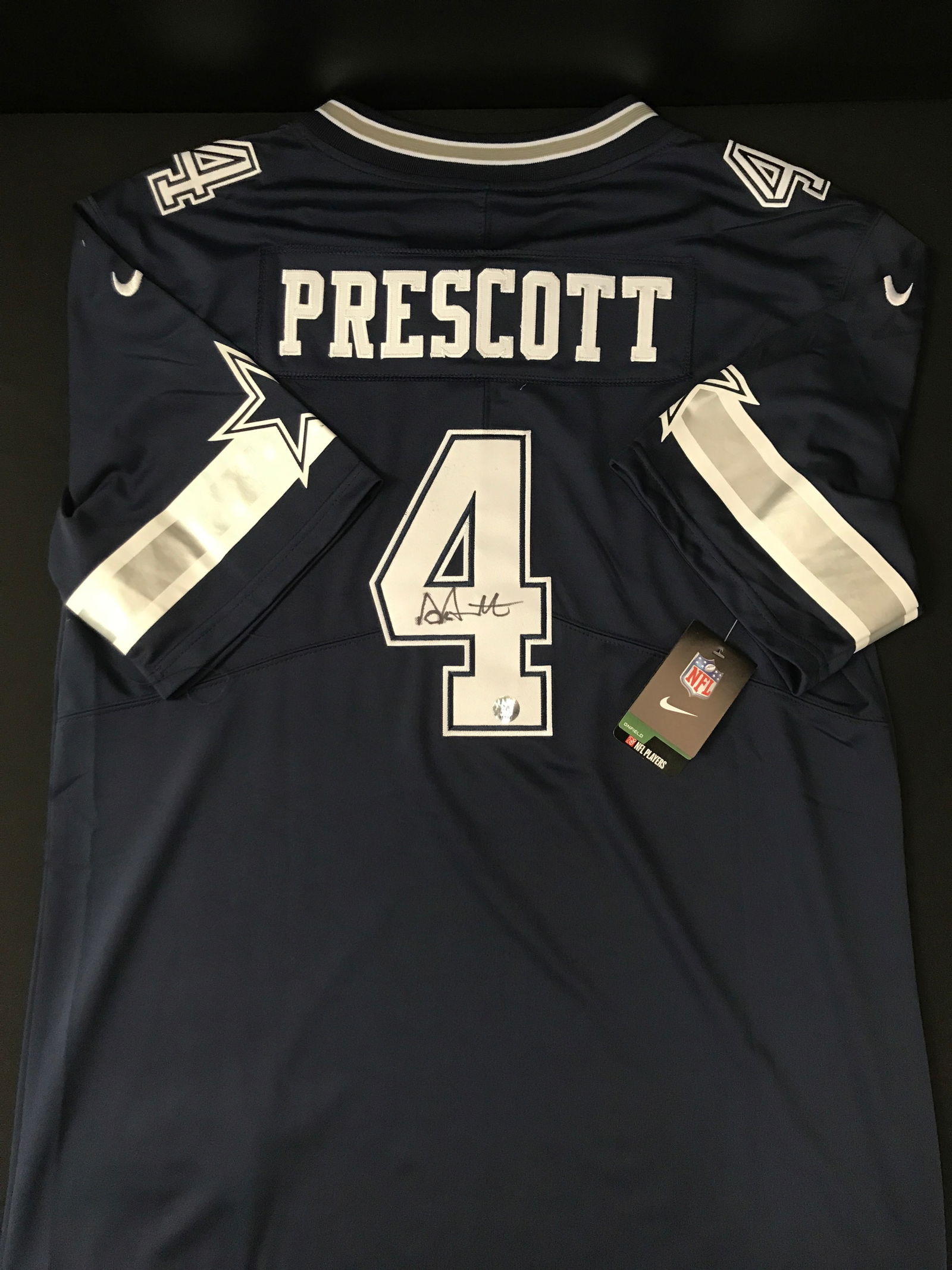 DAK PRESCOTT SIGNED DALLAS COWBOYS JERSEY - KB COA (1 of 3)