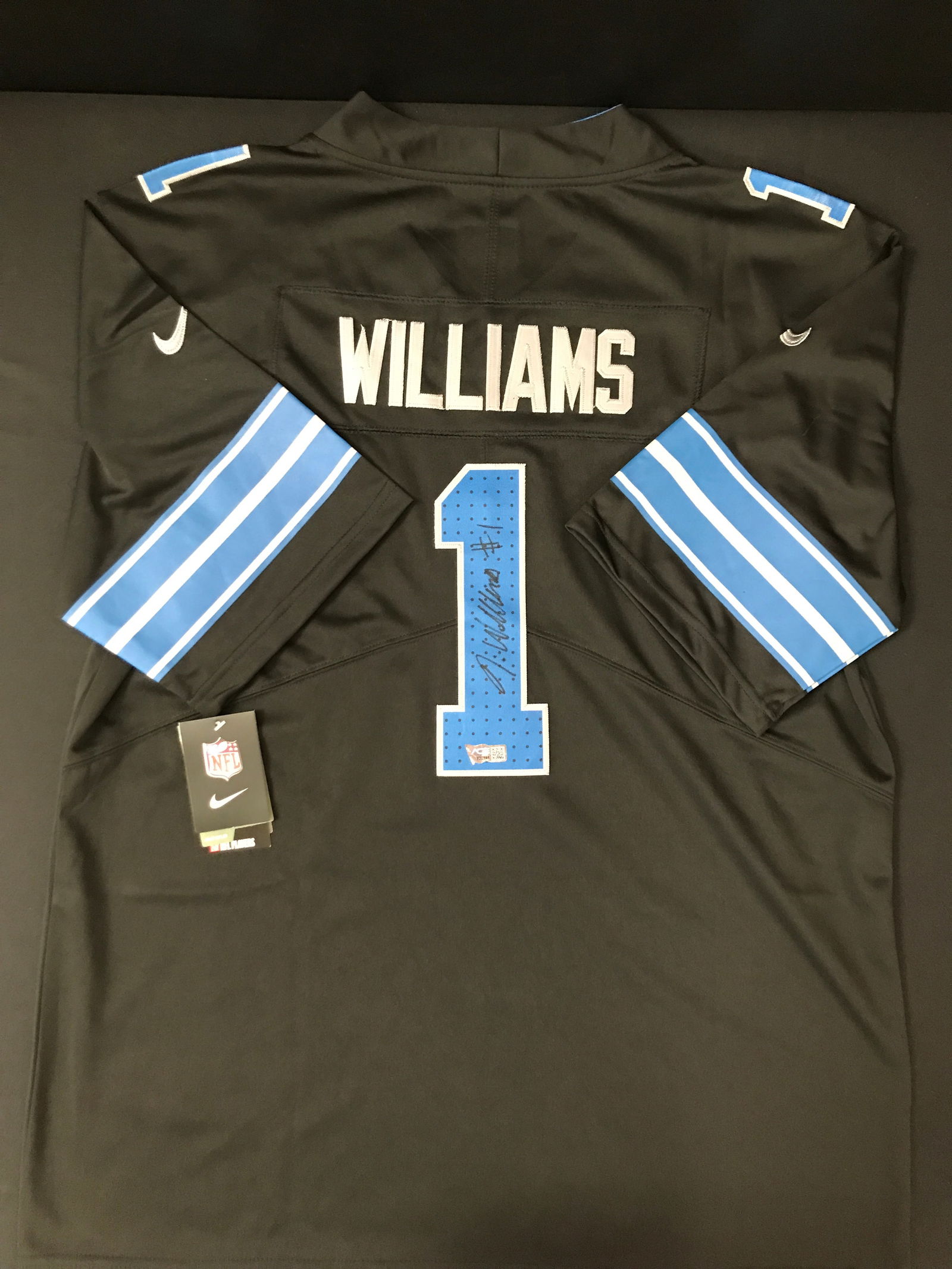JAMESON WILLIAMS SIGNED DETROIT LIONS JERSEY - ACE COA (1 of 3)
