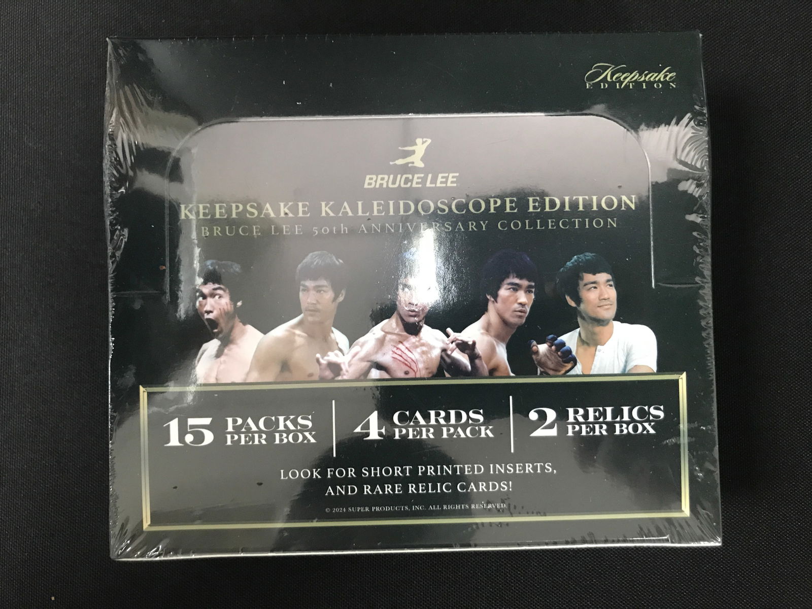 BRUCE LEE KEEPSAKE KALEIDOSCOPE EDITION 50TH ANNIVERSARY COLLECTION  CHANCE OF SIGNED CARD (1 of 1)