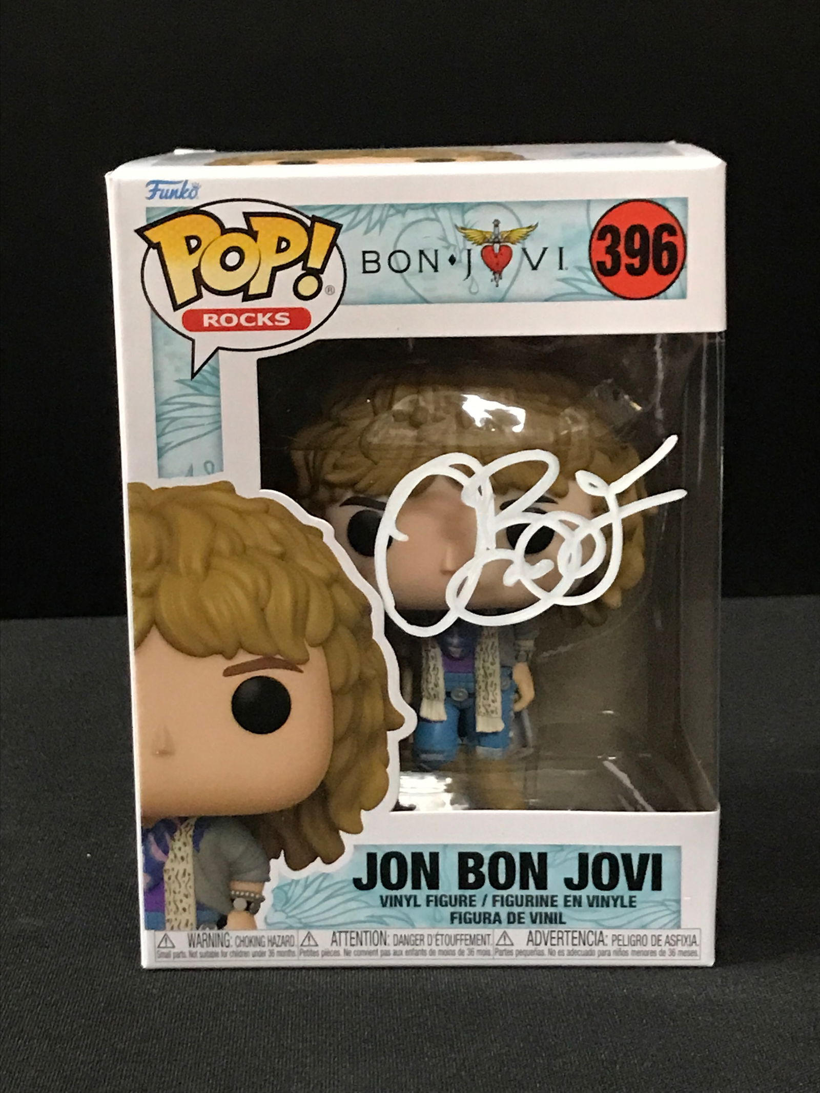 JON BON JOVI SIGNED FUNKO POP - ACE COA (1 of 2)