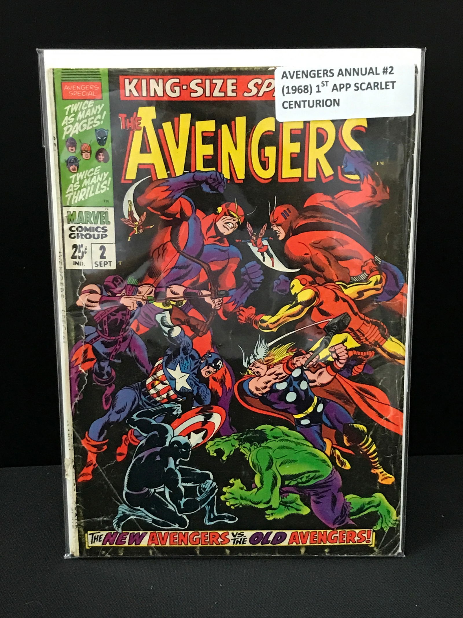 AVENGERS ANNUAL #2 - MARVEL COMICS (1 of 1)
