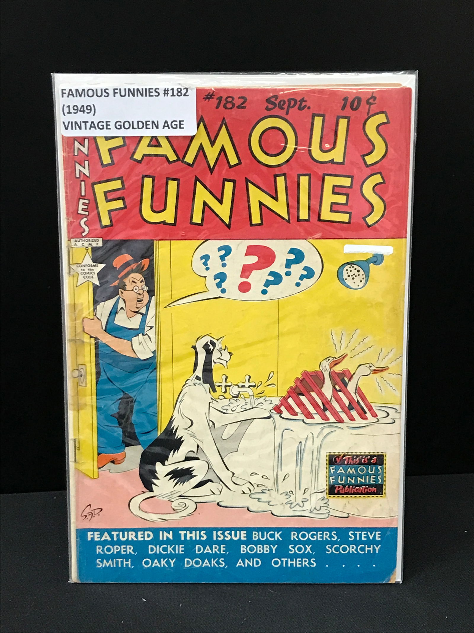 FAMOUS FUNNIES #182 - EASTERN COLOR PRINTING (1 of 1)