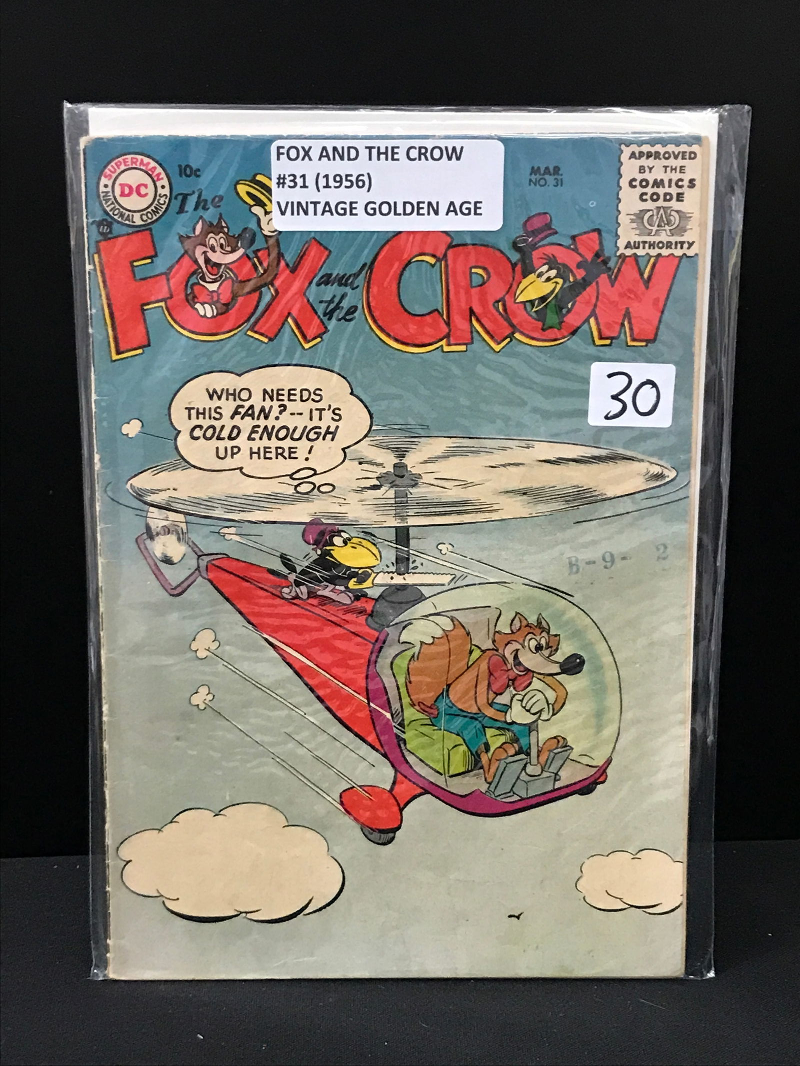 FOX AND THE CROW #31 - DC COMICS (1 of 1)