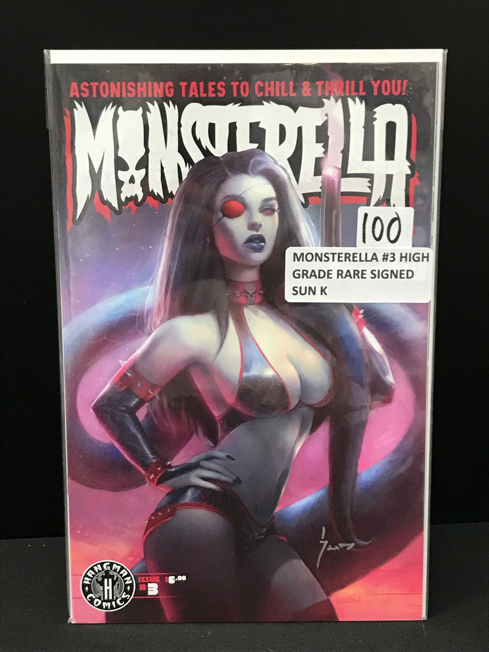 MONSTERELLA #3 SIGNED BY SUN K - HANGMAN COMICS (1 of 1)