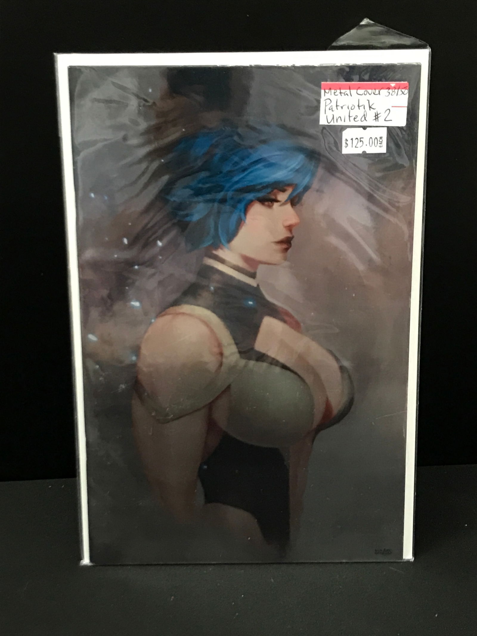 PATRIOTIC UNITED #2 METAL COVER 38/50 (1 of 1)