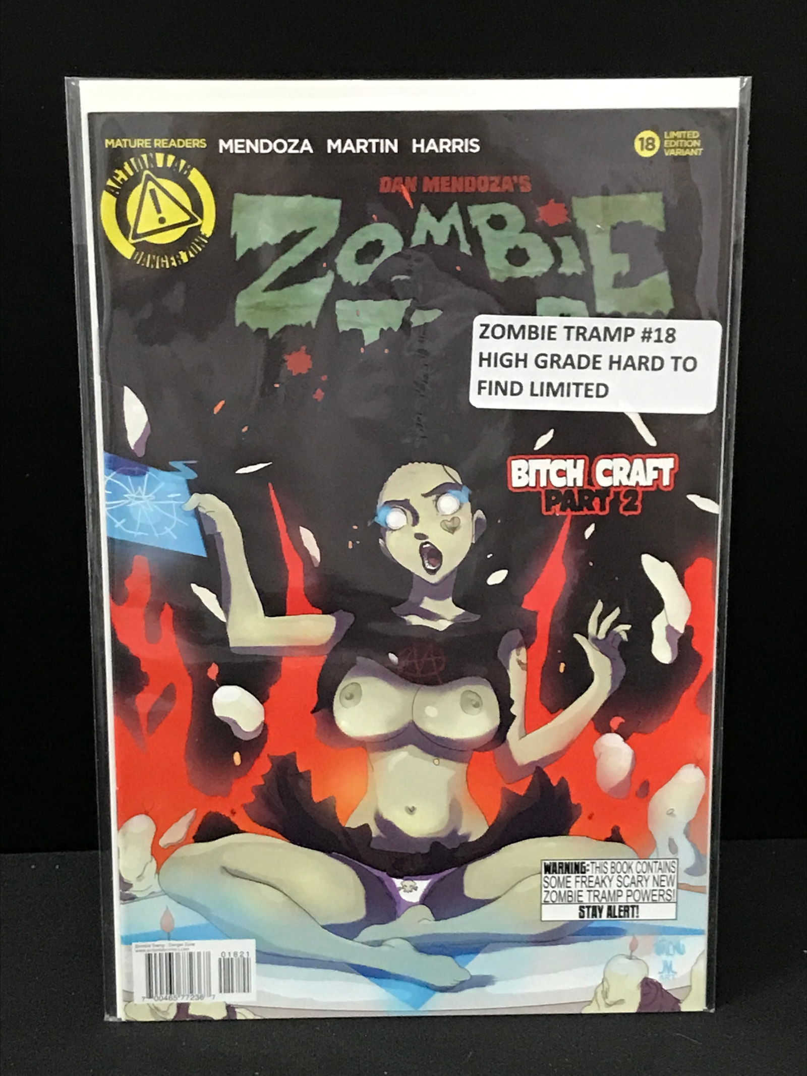ZOMBIE TRAMP #18 BITCH CRAFT PART 2 - ACTION LAB COMICS (1 of 1)