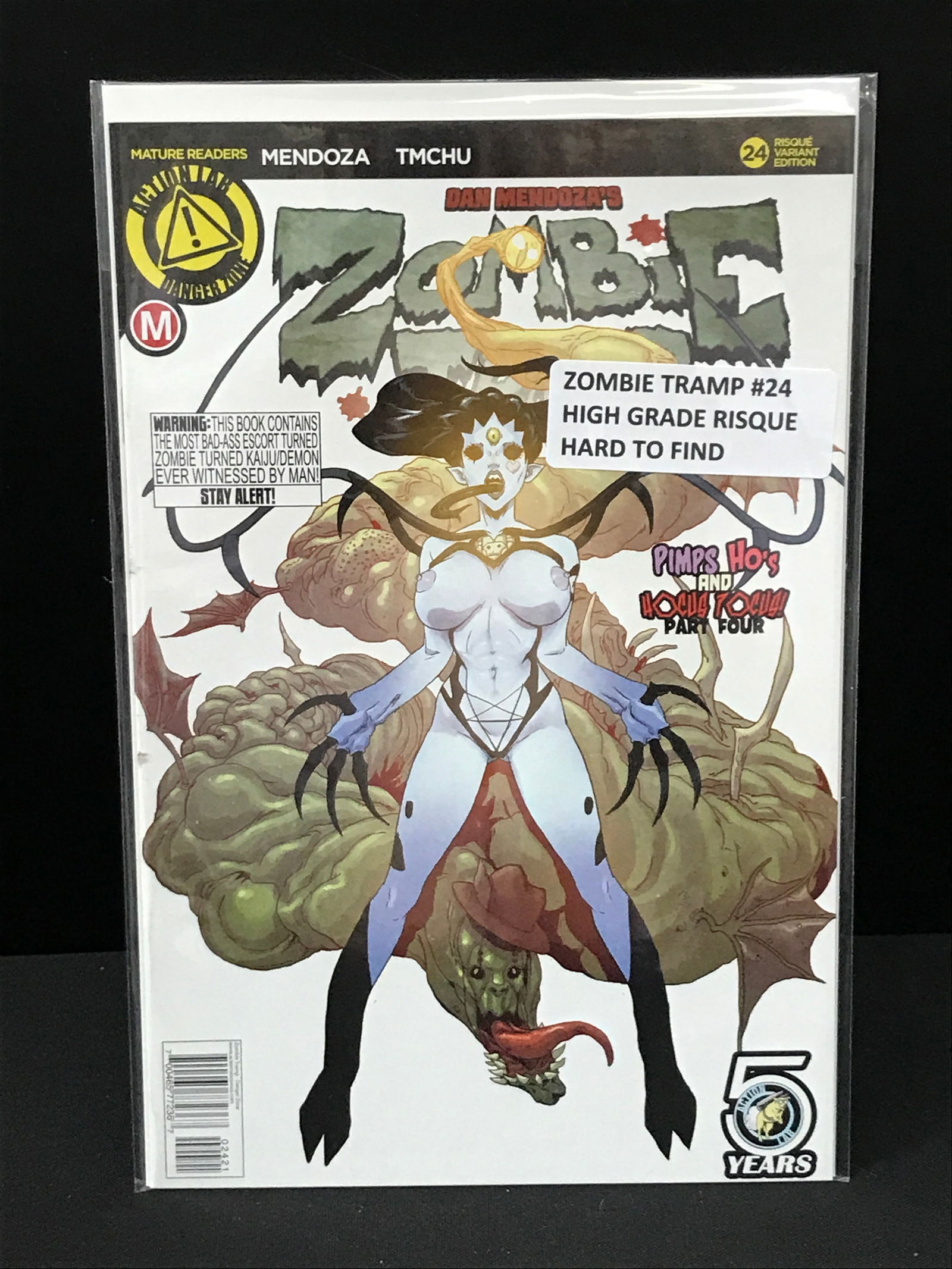 ZOMBIE TRAMP #24 HIGH GRADE RISQUE HARD TO FIND - ACTION LAB COMICS (1 of 1)