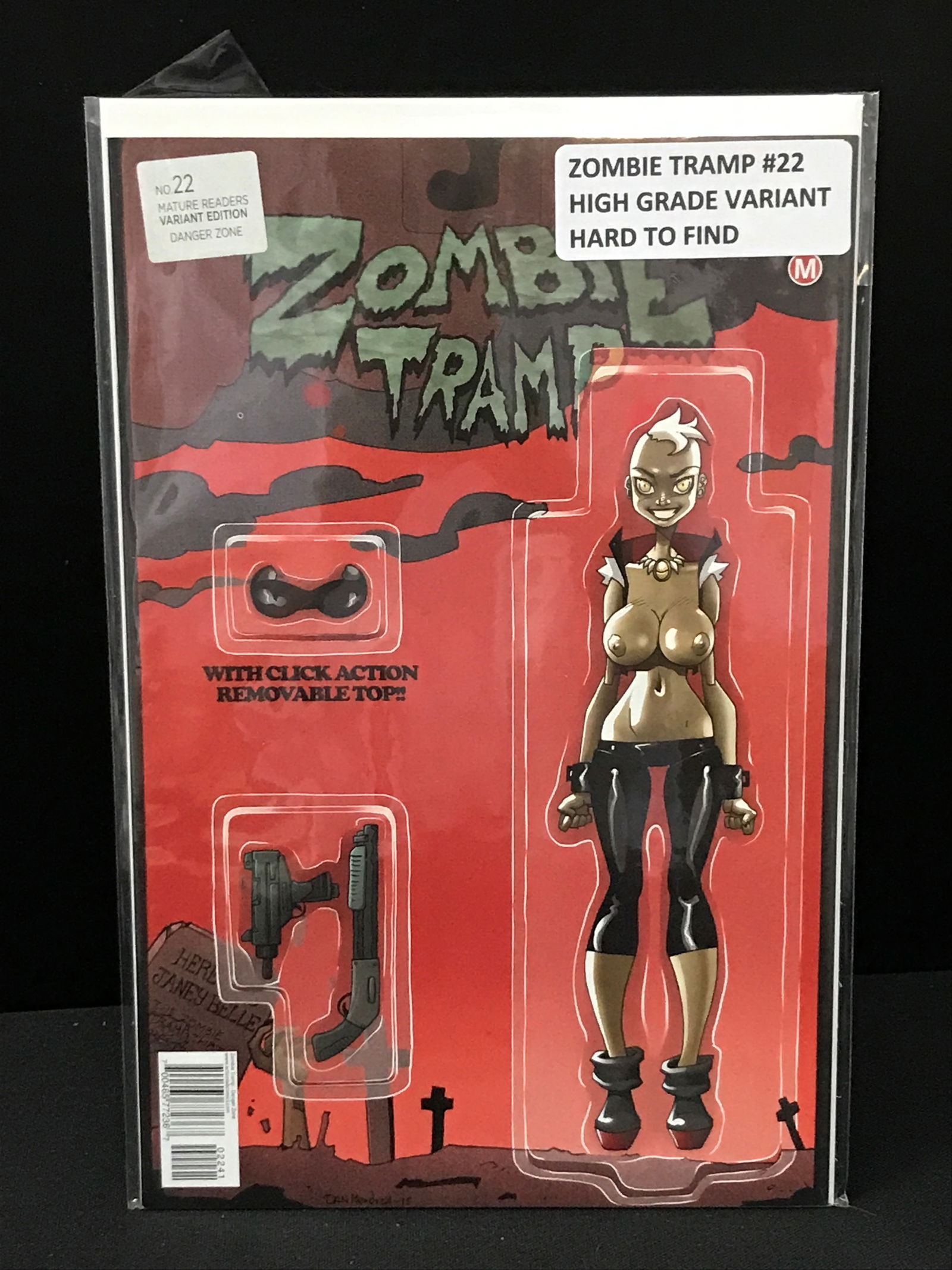 ZOMBIE TRAMP #22 HIGH GRADE VARIANT HARD TO FIND - ACTION LAB COMICS (1 of 1)