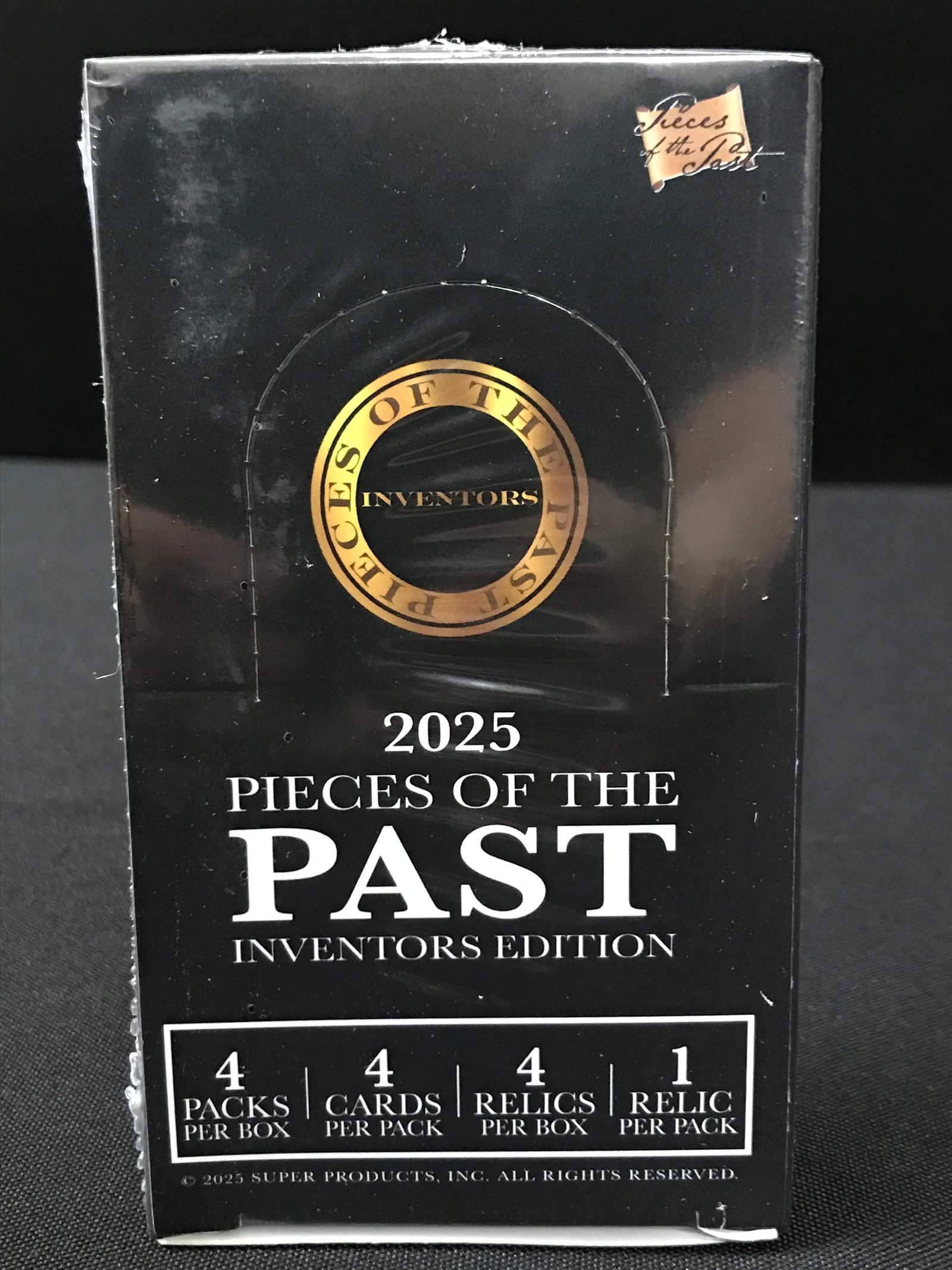 2025 Super Break Pieces of the Past Inventors Edition Sealed Hobby Box: Prices are in Canadian dollars