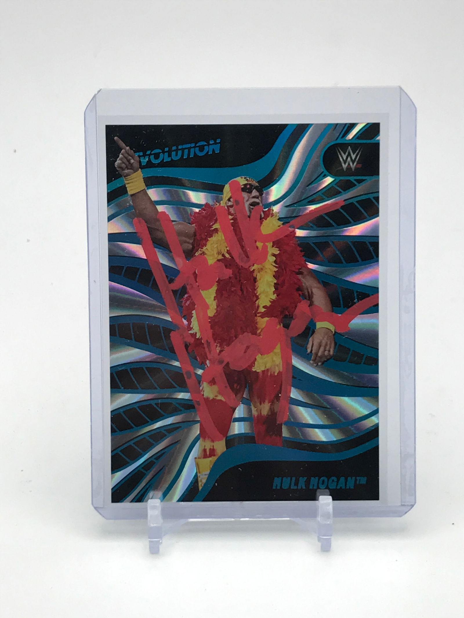 HULK HOGAN SIGNED TRADING CARD (1 of 2)