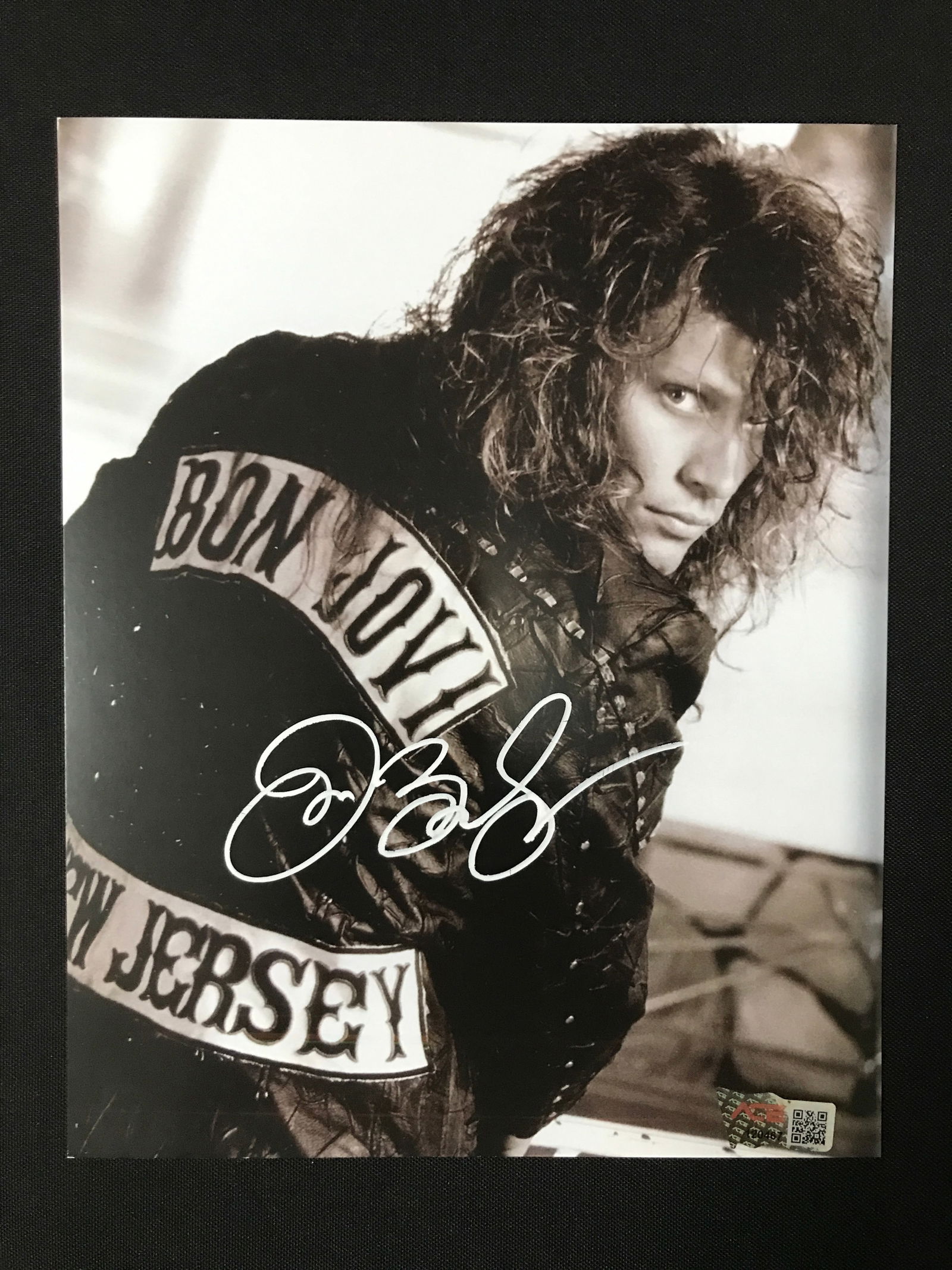 JON BON JOVI SIGNED 8X10 PHOTO ACE COA (1 of 1)