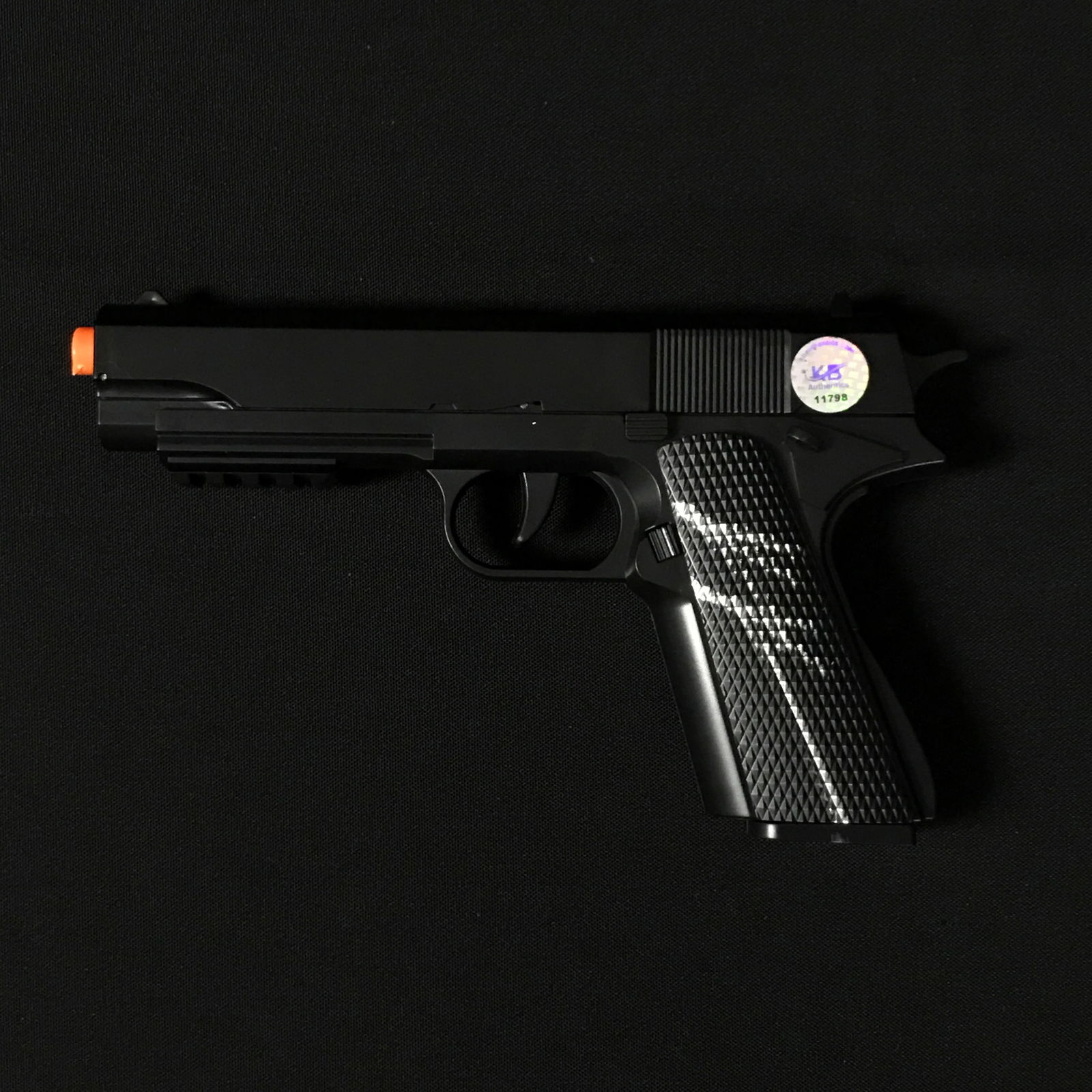 KEANU REEVES SIGNED JOHN WICK PROP GUN - KB COA: Prices are in Canadian dollars