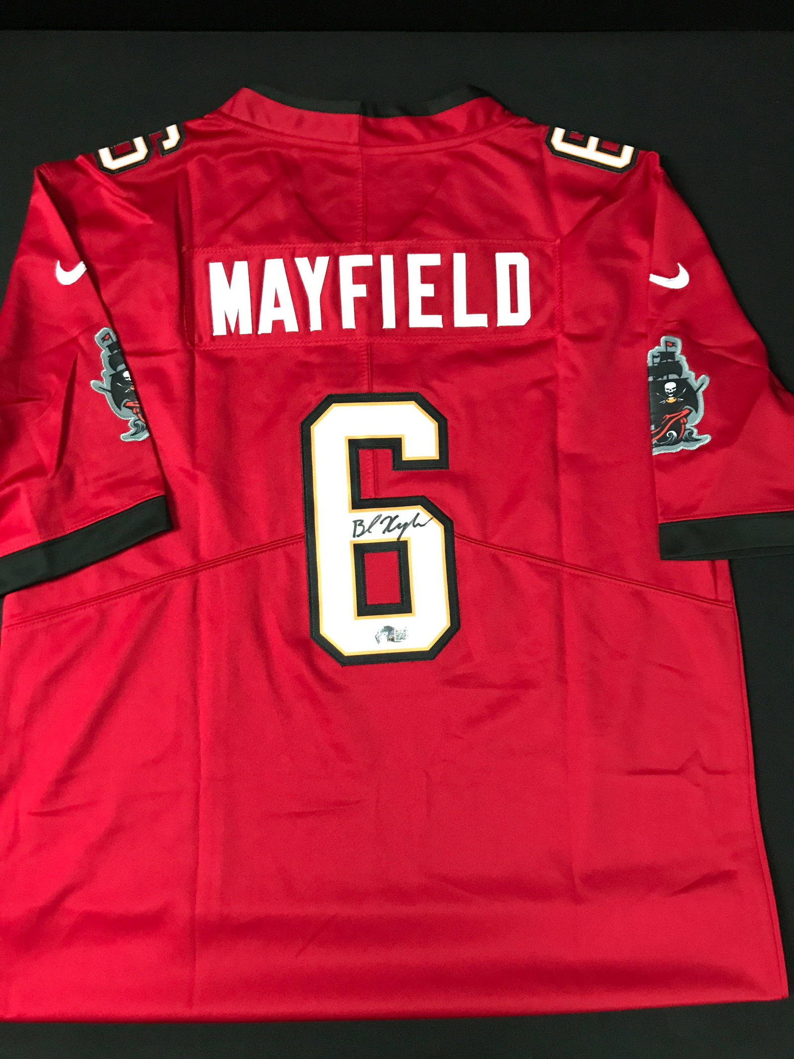BAKER MAYFIELD SIGNED TAMP BAY BUCCANEERS JERSEY - ACE COA: Prices are in Canadian dollars