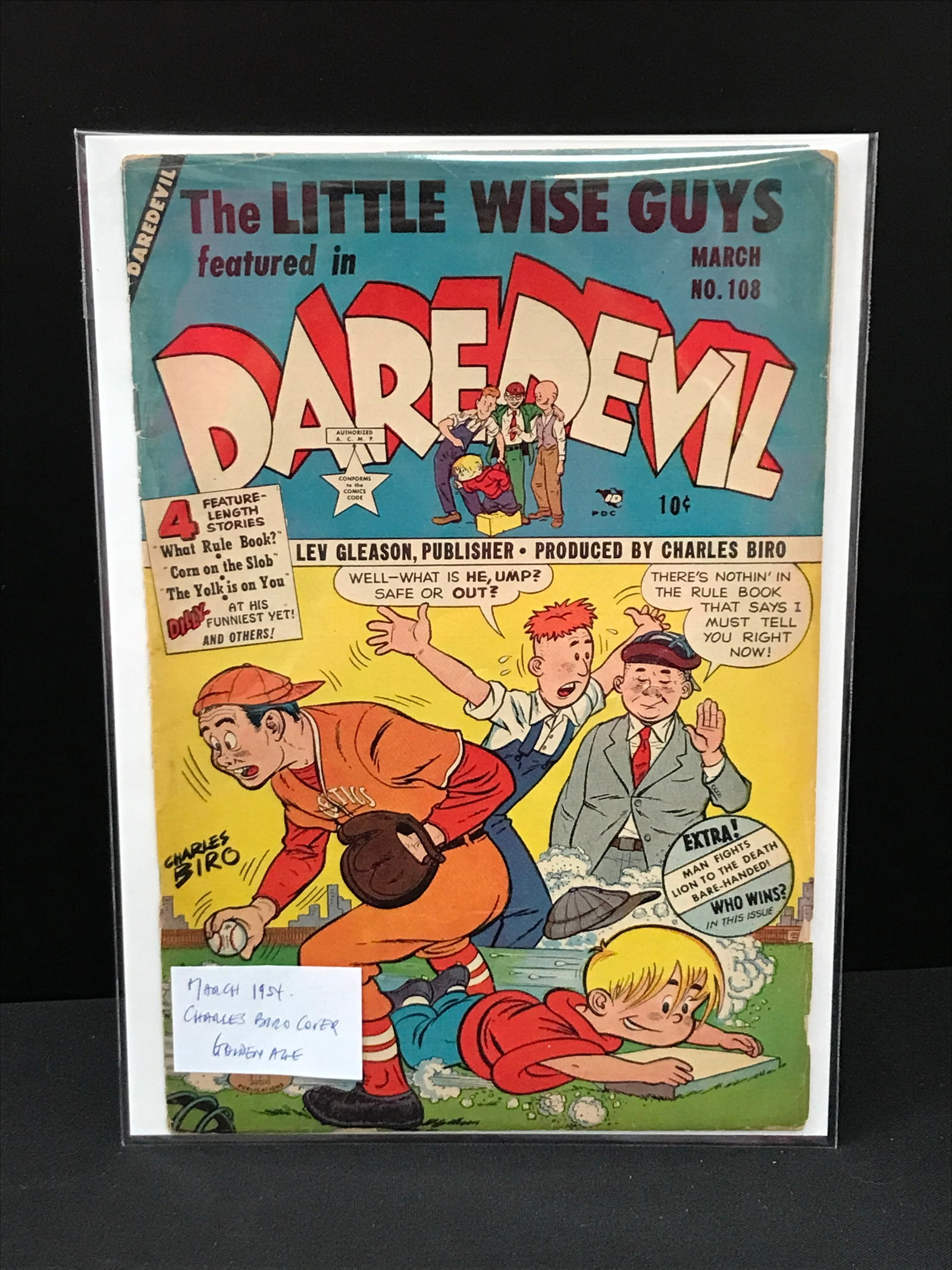 THE LITTLE WISE GUYS FEATURED IN DAREDEVIL NO.108: Prices are in Canadian dollars