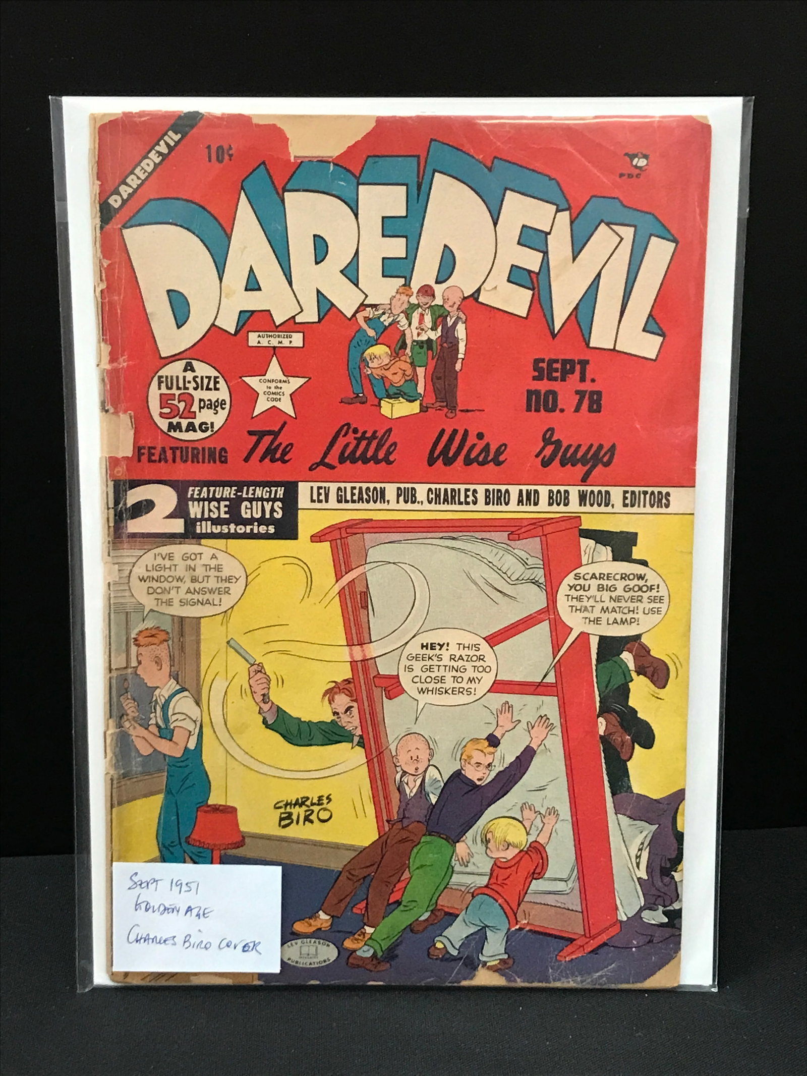 THE LITTLE WAISE GUYS FEATURED IN DAREDEVIL NO.78: Prices are in Canadian dollars