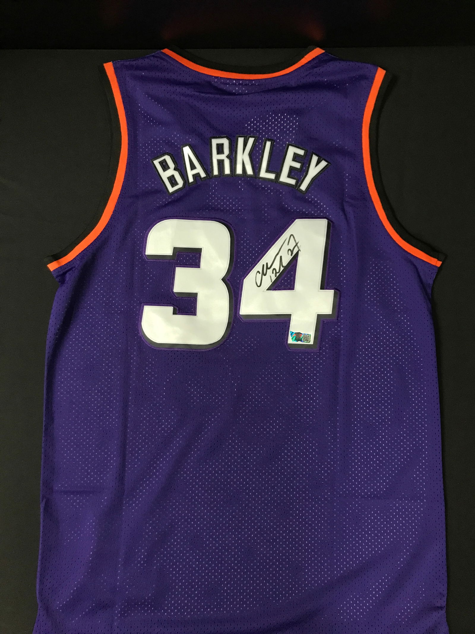CHARLES BARKLEY SIGNED PHOENIX SUNS JERSEY - ACE COA (1 of 3)