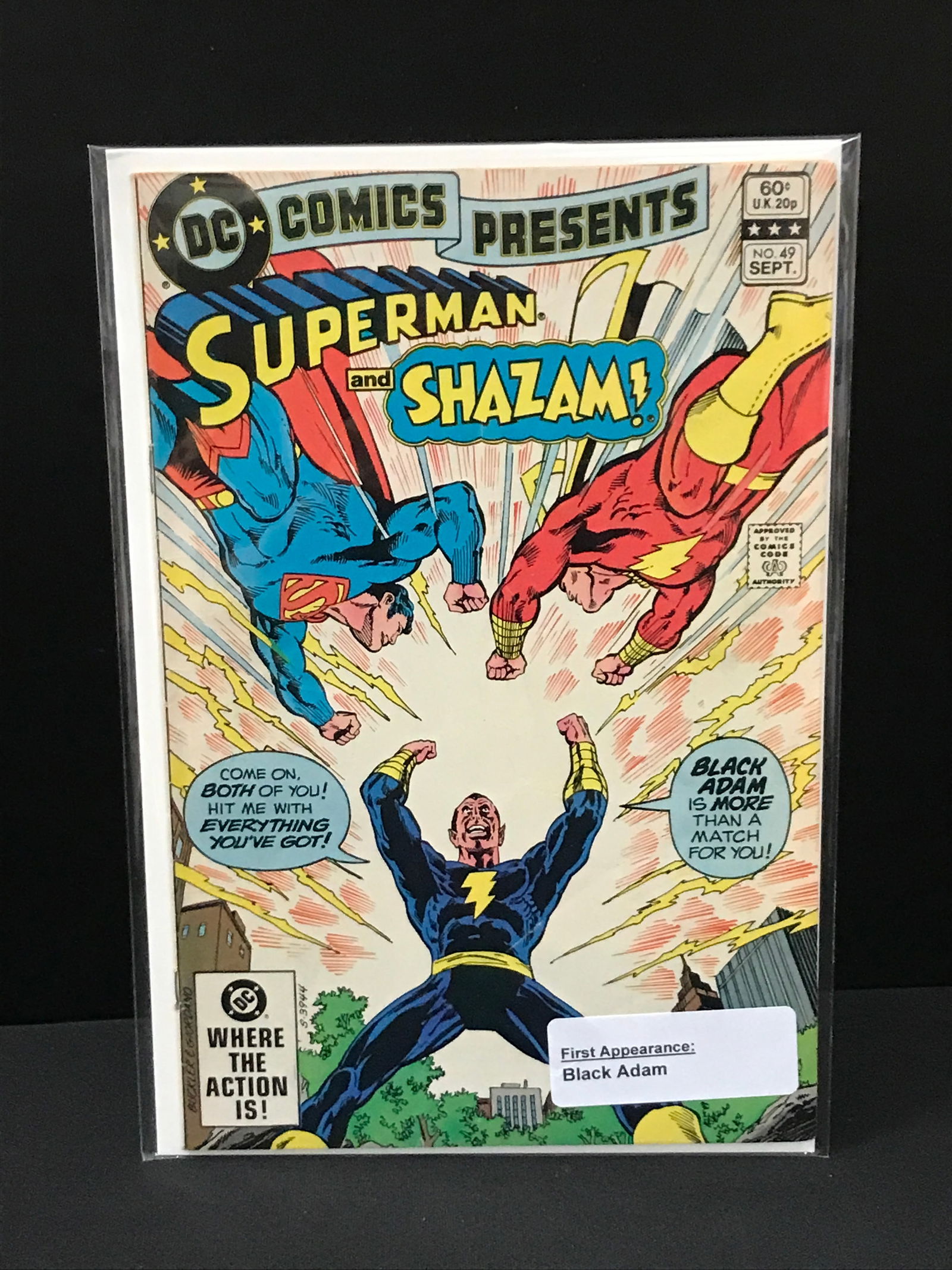 DC COMICS NO.49 SUPERMAN AND SHAZAM (1 of 1)