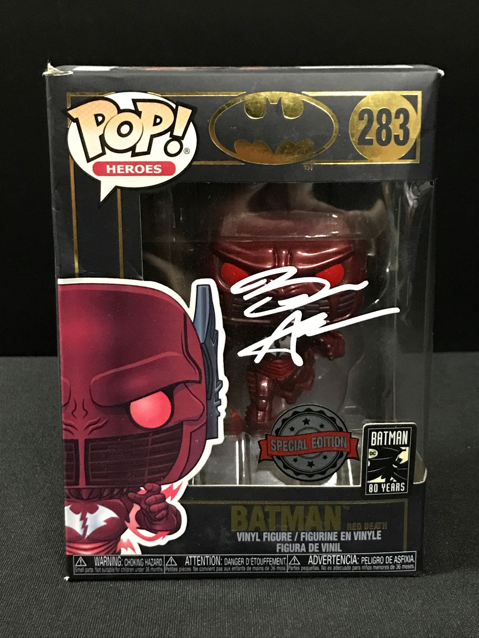 BEN AFFLECK SIGNED BATMAN FUNKO POP - KB COA (1 of 2)