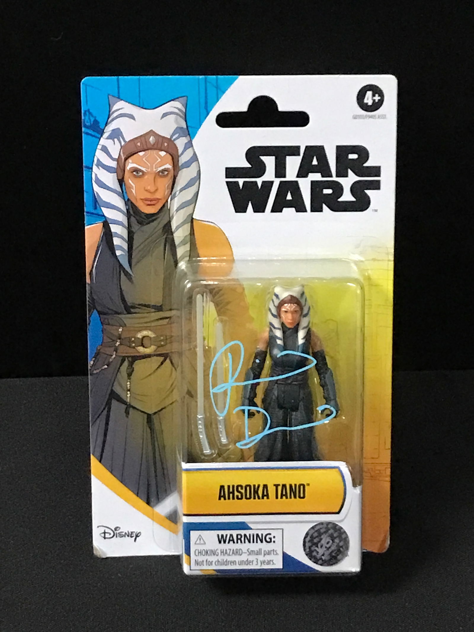 ROSARIO DAWSON SIGNED AHSOKA ACTION FIGURE - KB COA (1 of 1)