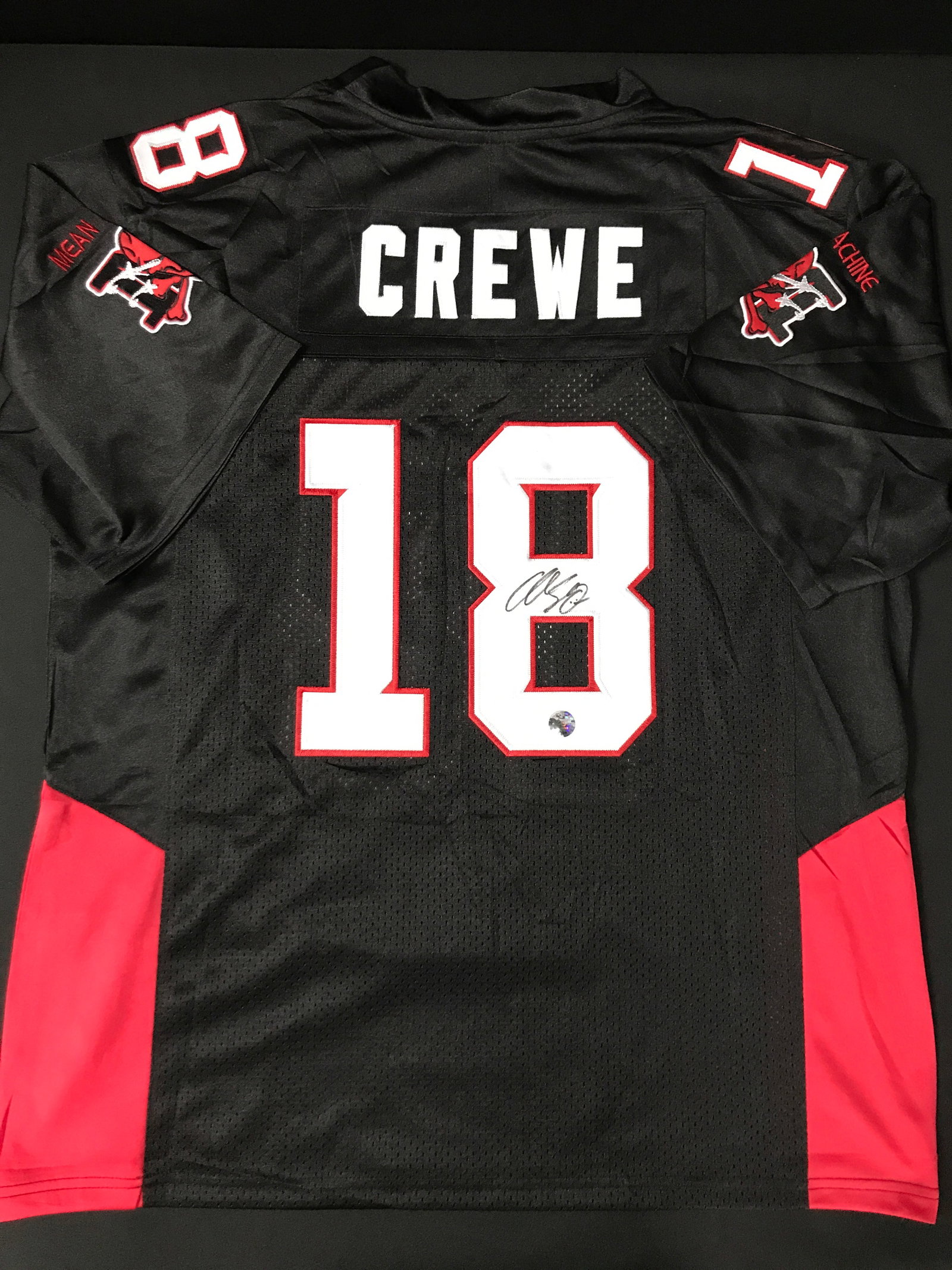 ADAM SANDLER SIGNED CREWE JERSEY - LONGEST YARD - KB COA: Prices are in Canadian dollars