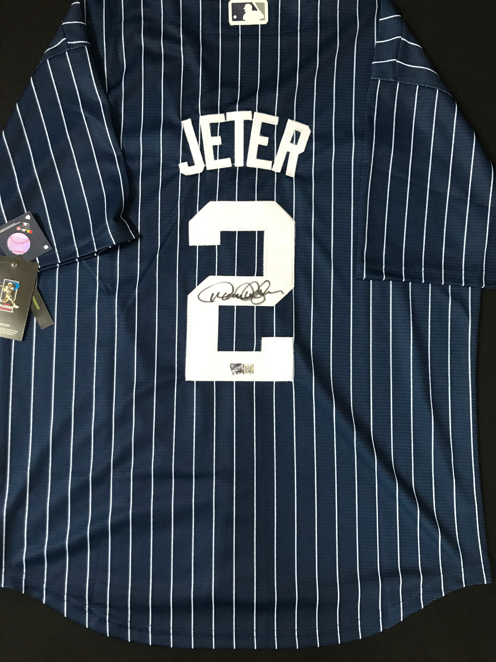 DEREK JETER SIGNED NEW YORK YANKEES JERSEY -ACE COA (1 of 3)