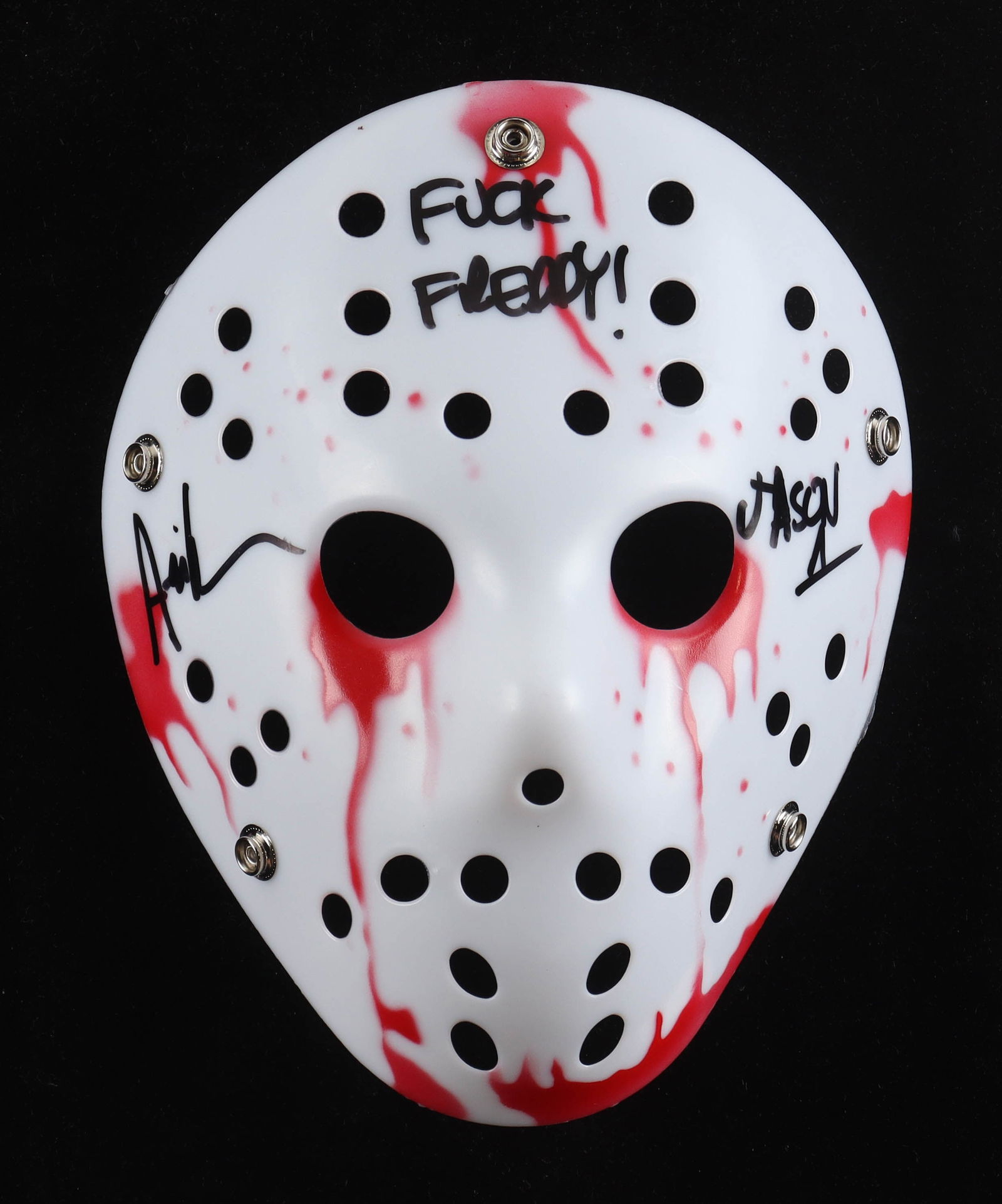 ARI LEHMAN SIGNED JASON MASK BECKETT COA (1 of 2)